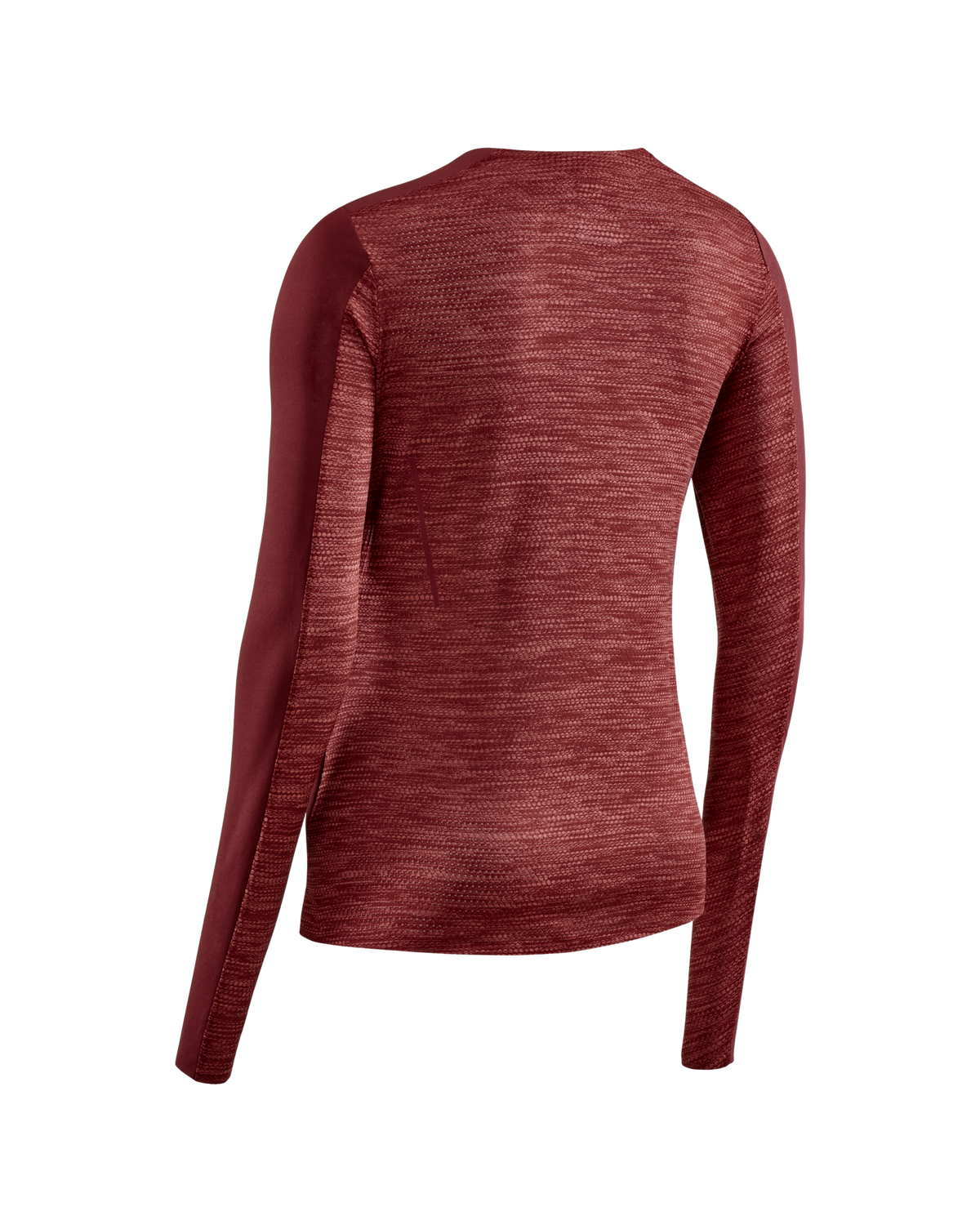 Run Long Sleeve Shirt, Women, Dark Red
