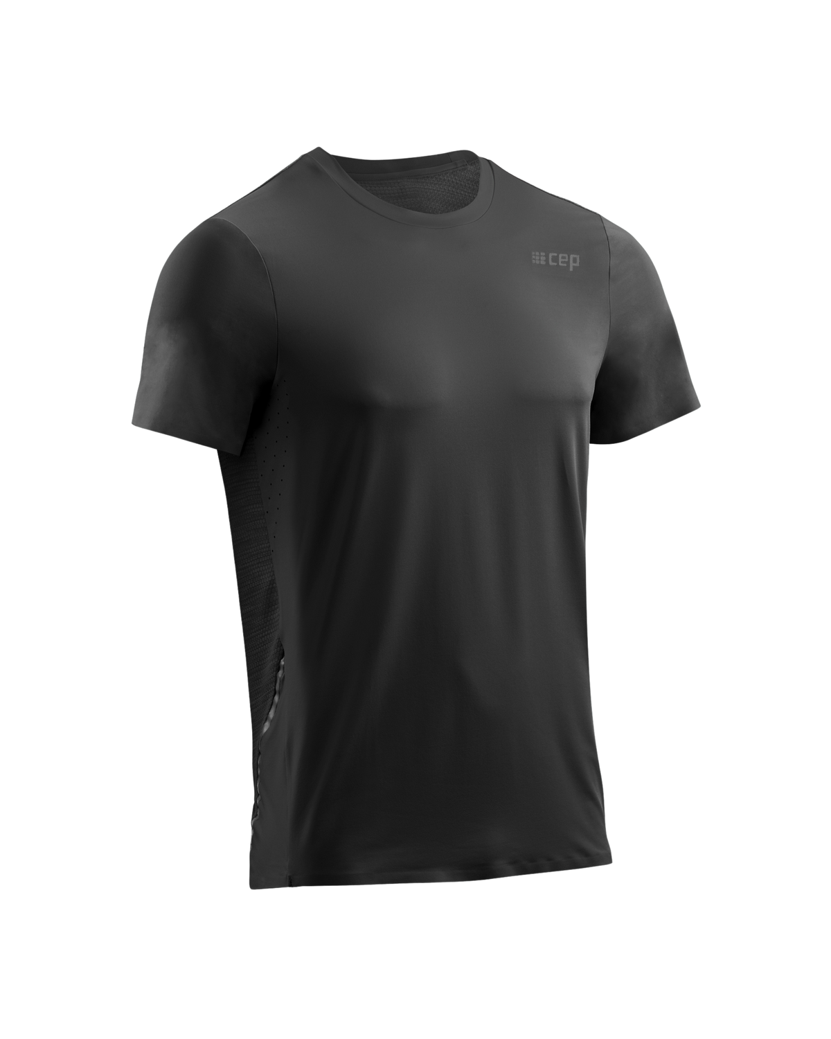 Run Shirt Short Sleeve, Men, Black