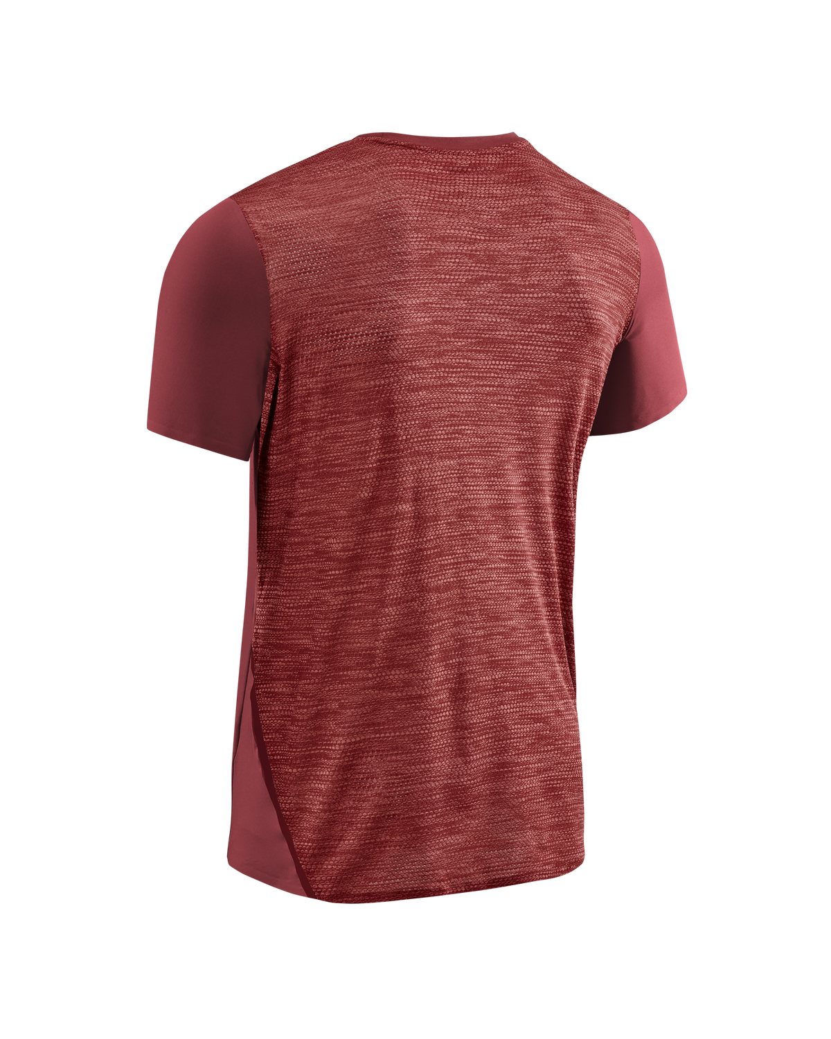 Run Shirt Short Sleeve, Men, Dark Red