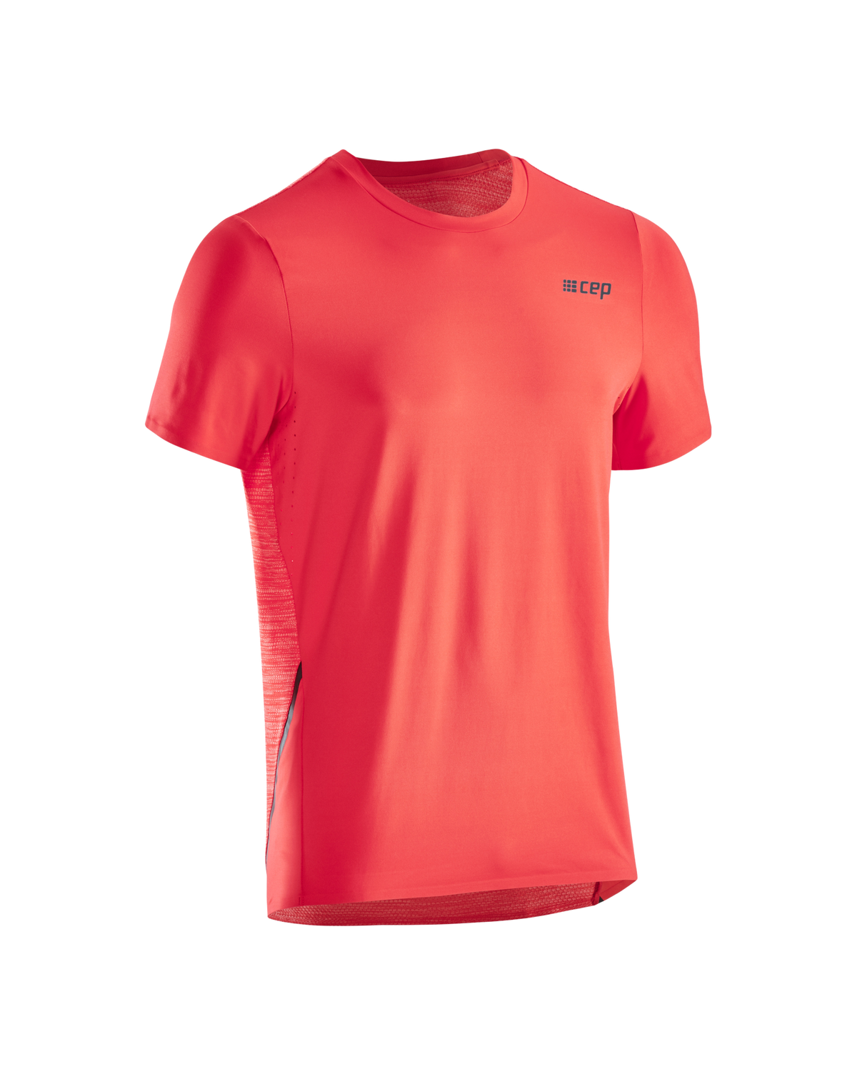 Run Shirt Short Sleeve, Men, Lava