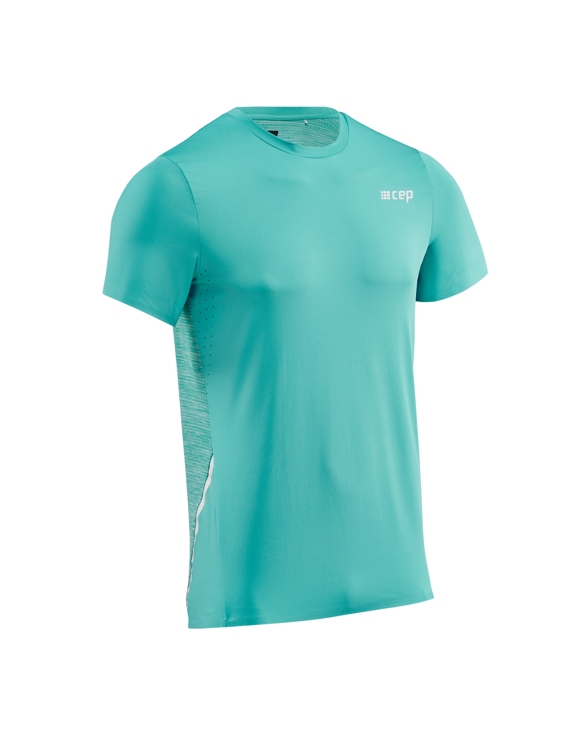 Run Shirt Short Sleeve, Men, Ocean