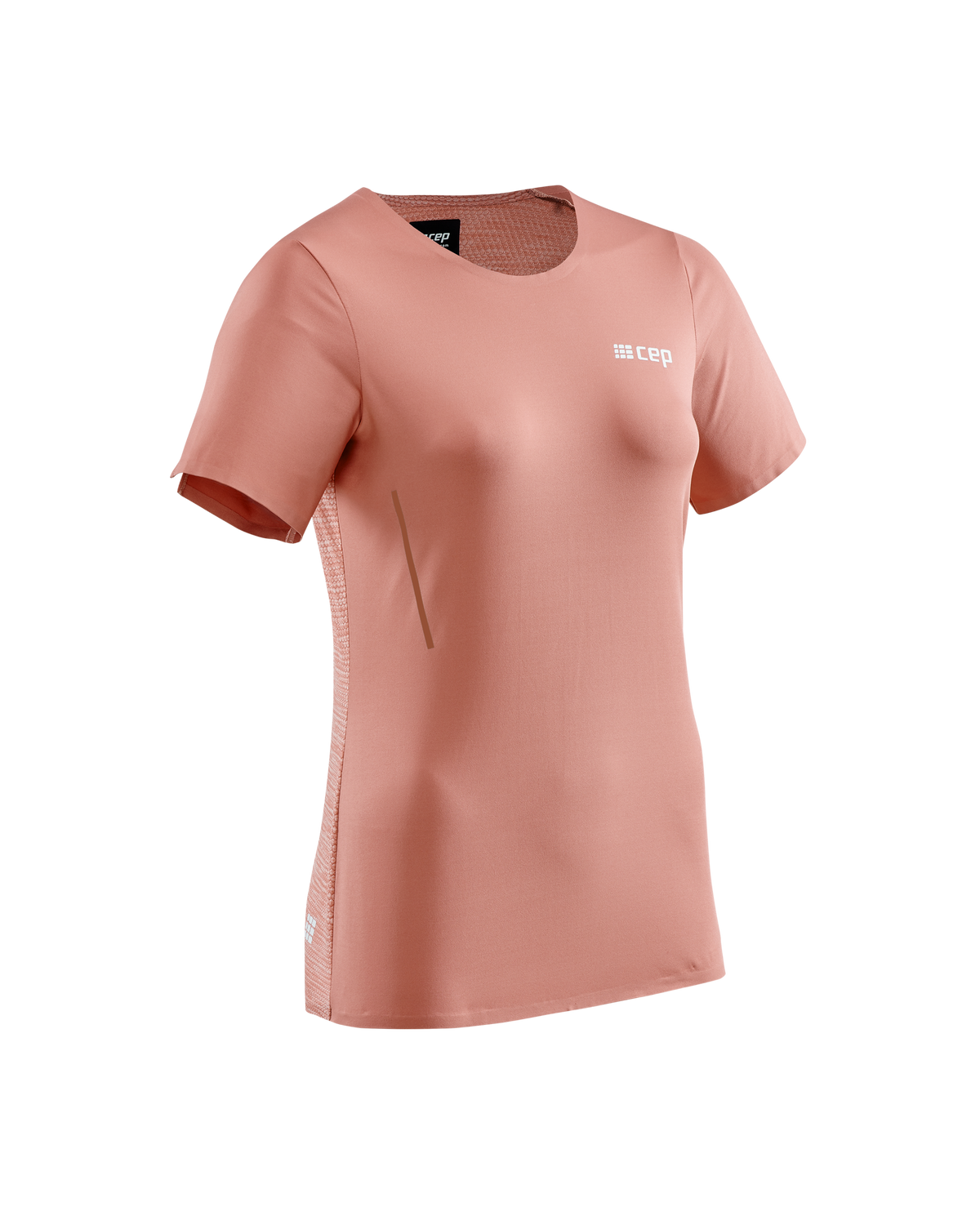 Run Short Sleeve Shirt, Women, Rose