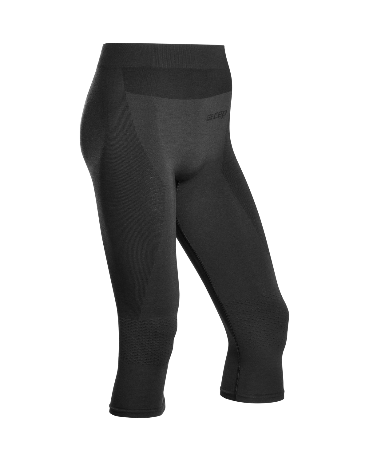 Ski Merino 3/4 Base Tights, Men, Black