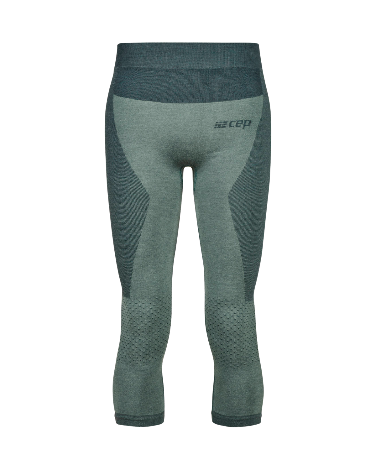 Ski Merino 3/4 Base Tights, Men, Blue-Grey