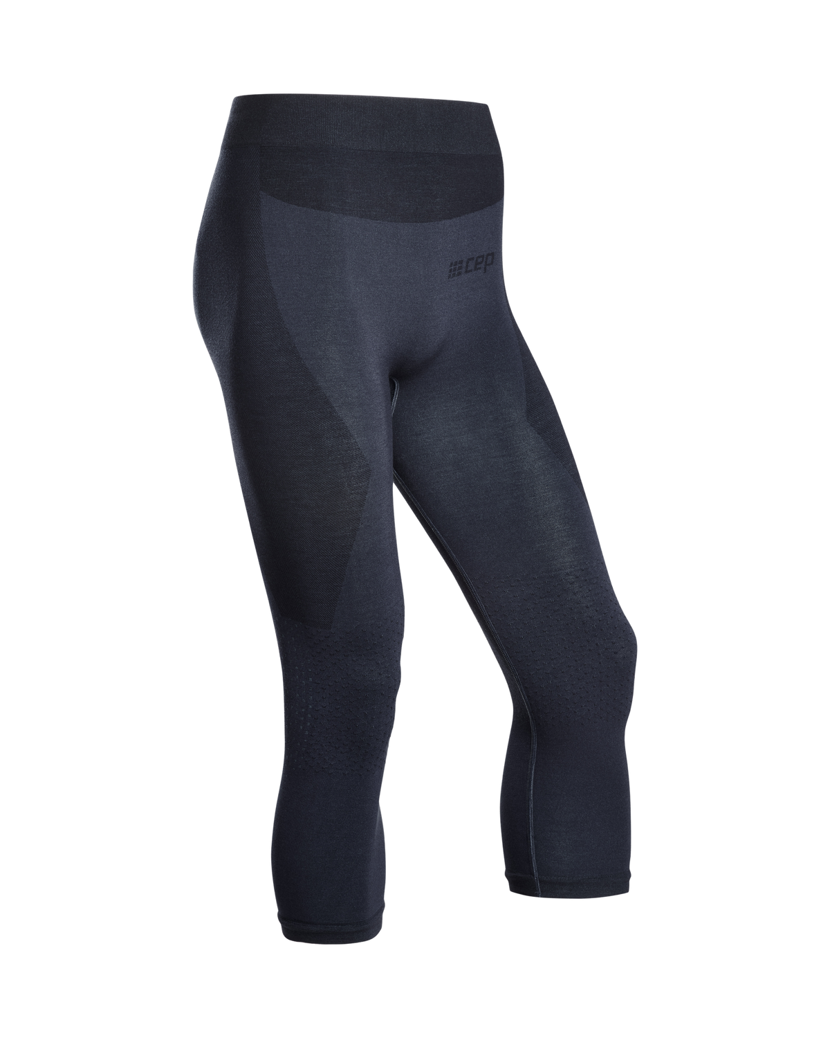 Ski Merino 3/4 Base Tights, Men, Dark Navy
