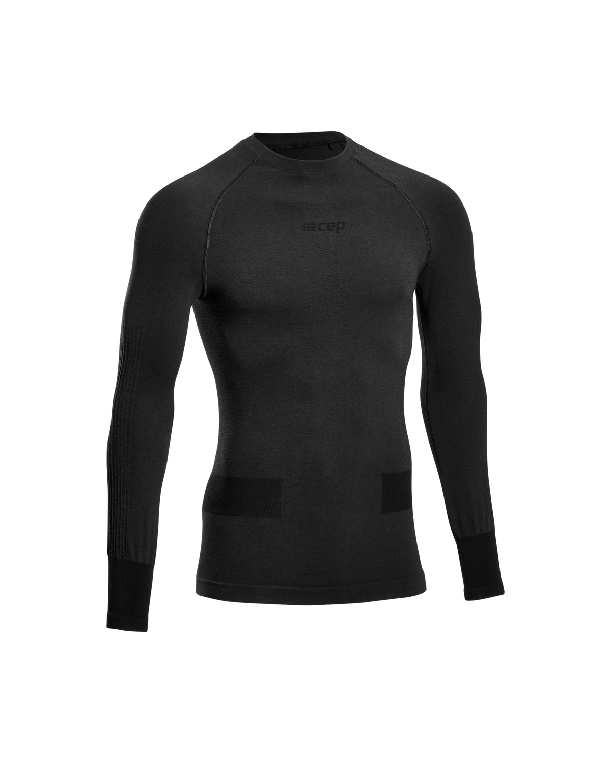 Ski Merino Base Shirt, Men, Black