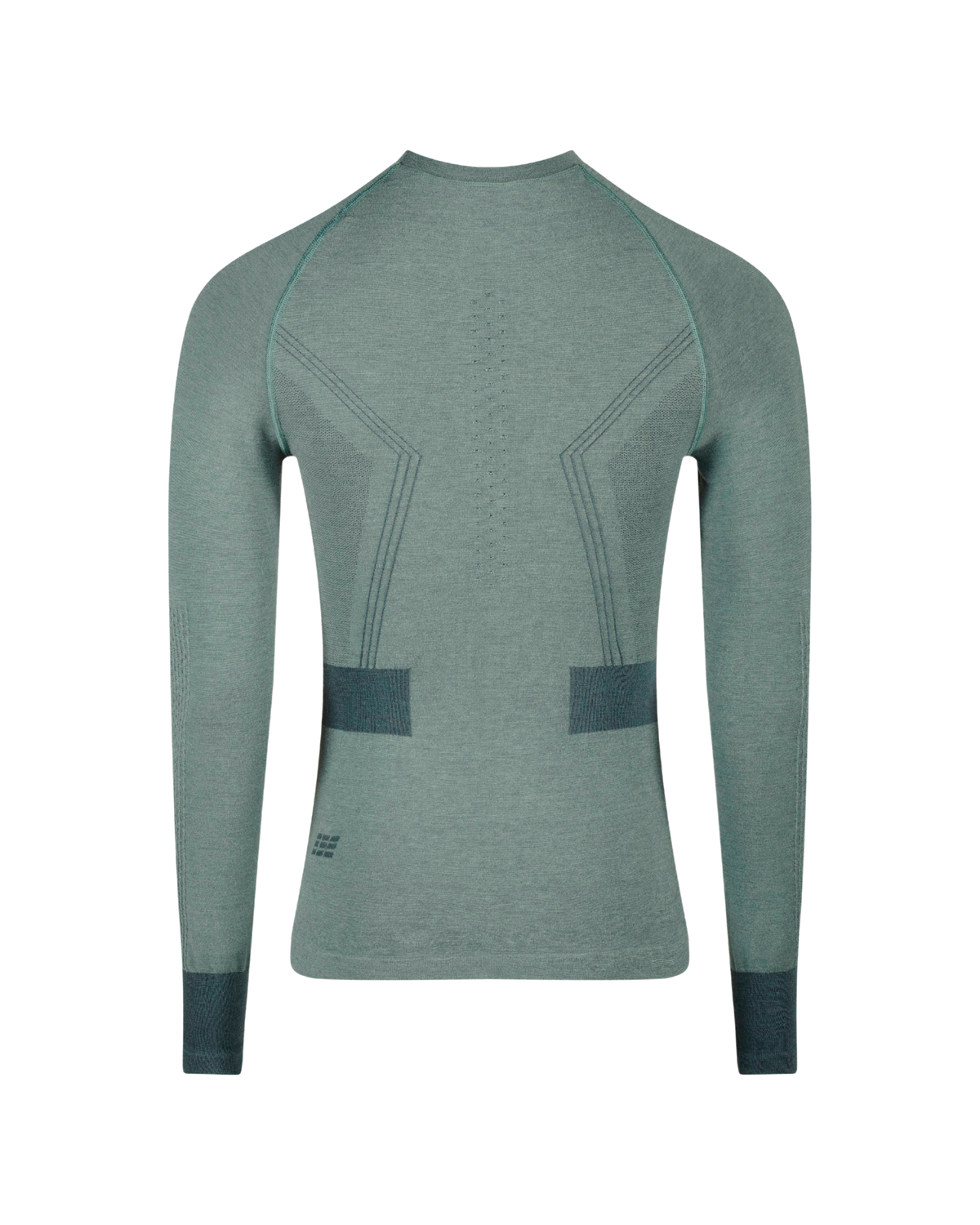 Ski Merino Base Shirt, Men, Blue-Grey