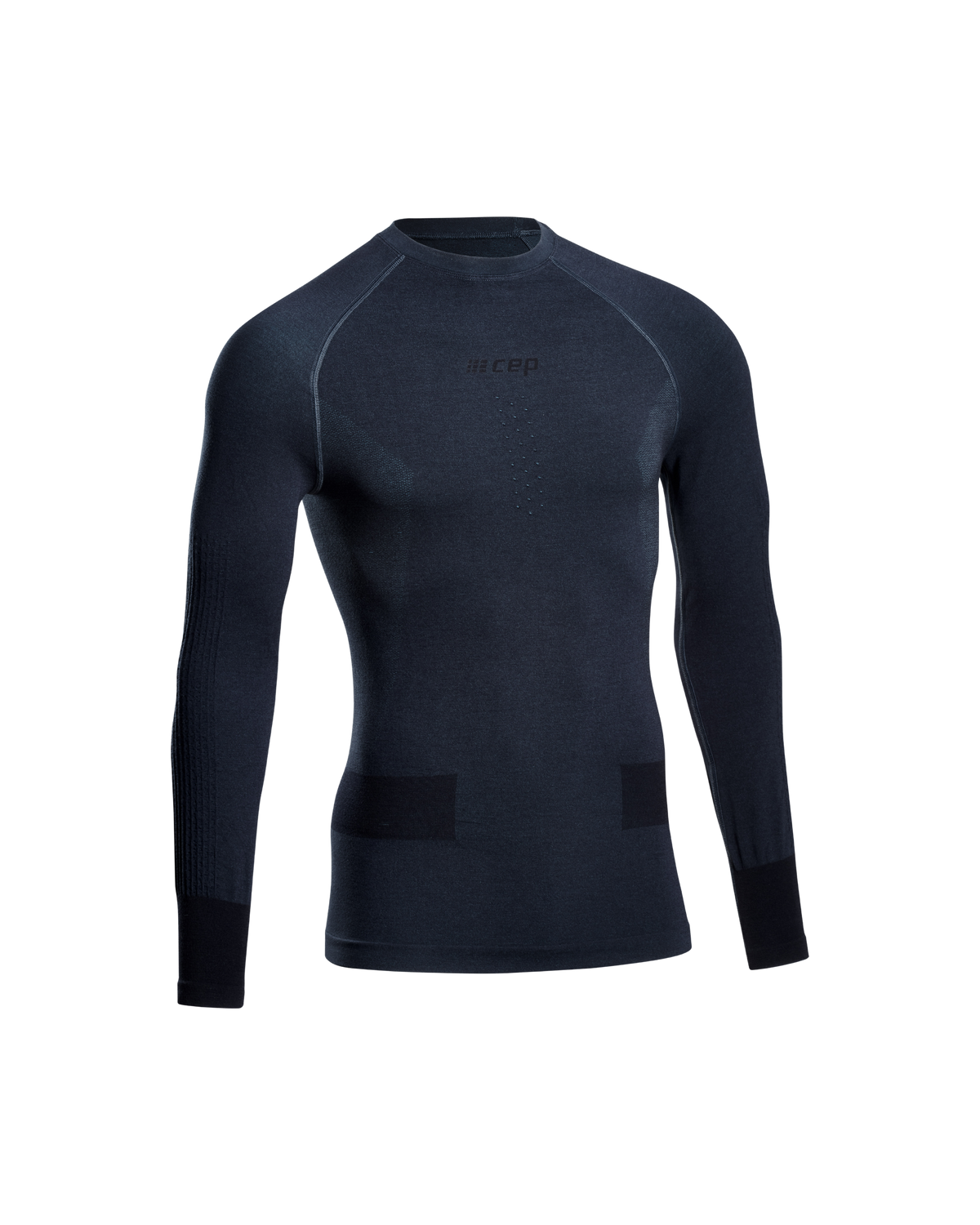 Ski Merino Base Shirt, Men, Dark Navy