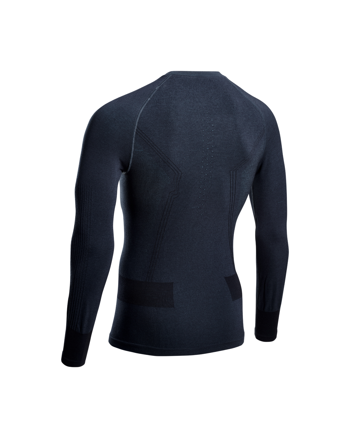 Ski Merino Base Shirt, Men, Dark Navy