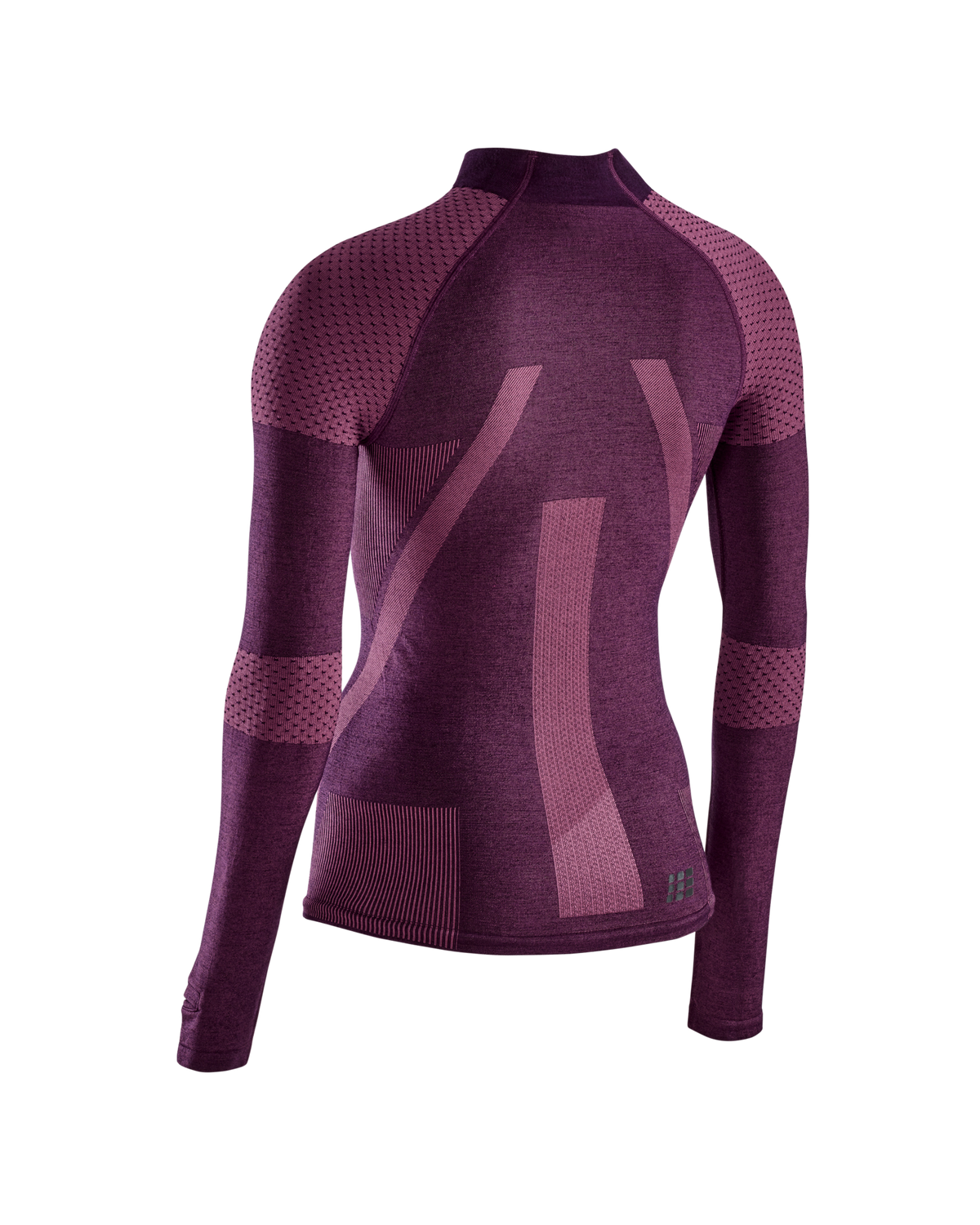 Ski Touring Base Shirt, Women, Violet/Dark Violet