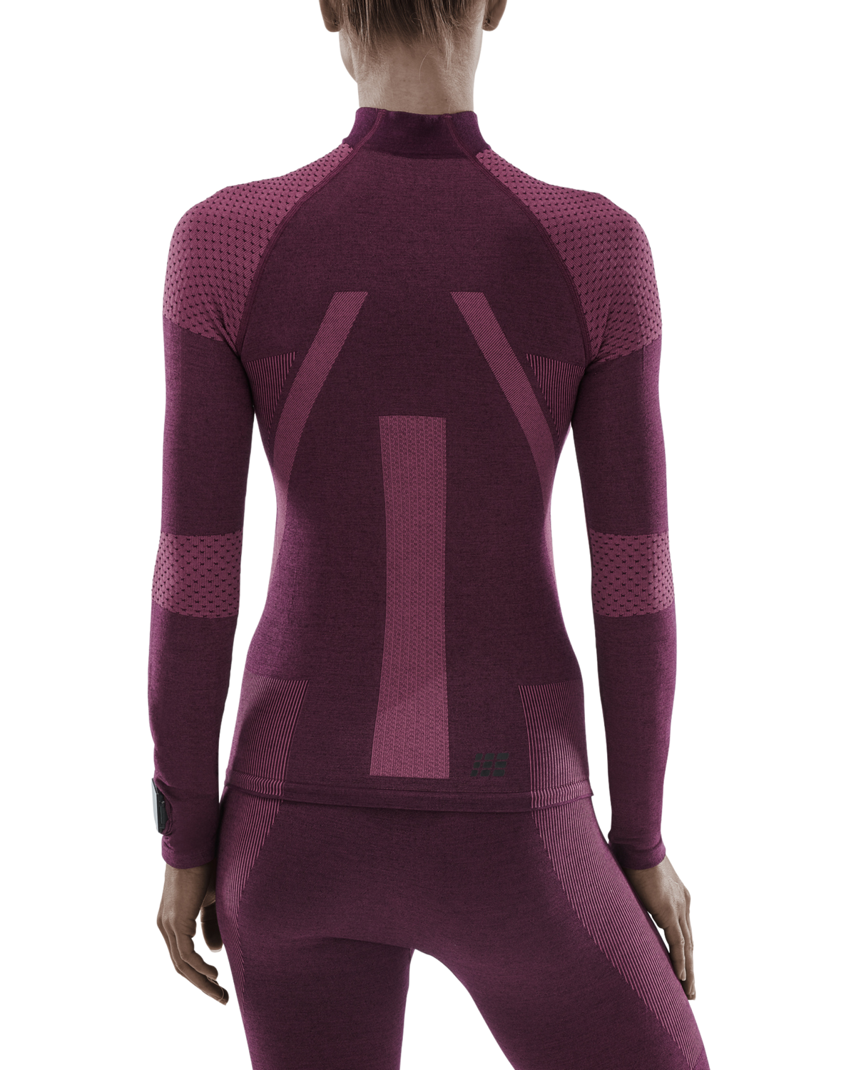 Ski Touring Base Shirt, Women, Violet/Dark Violet