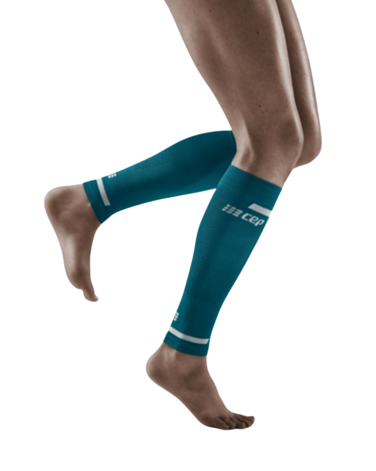 The Run Compression Calf Sleeves 4.0, Women, Petrol