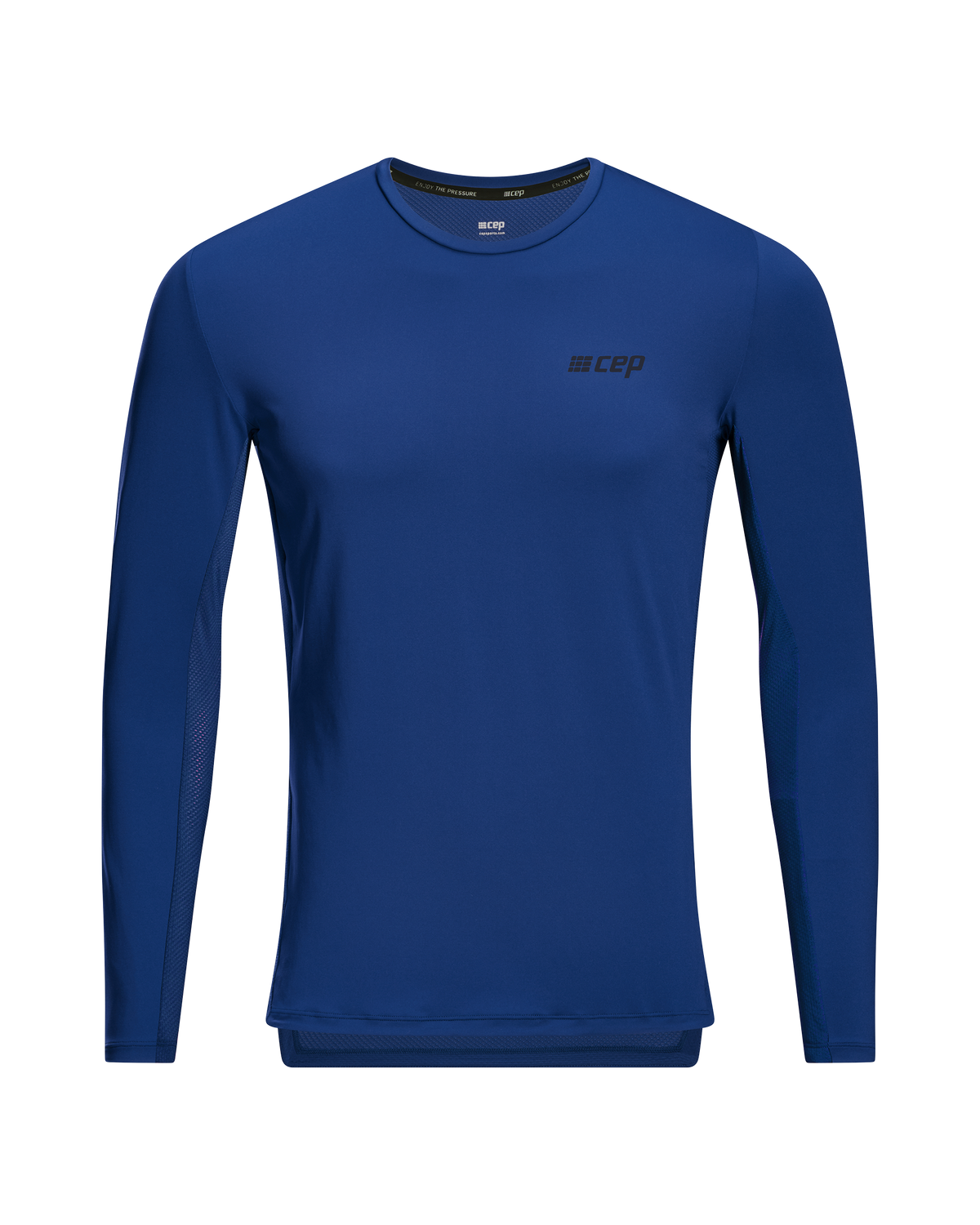 The Run Long Sleeve Shirt, Men, Blue