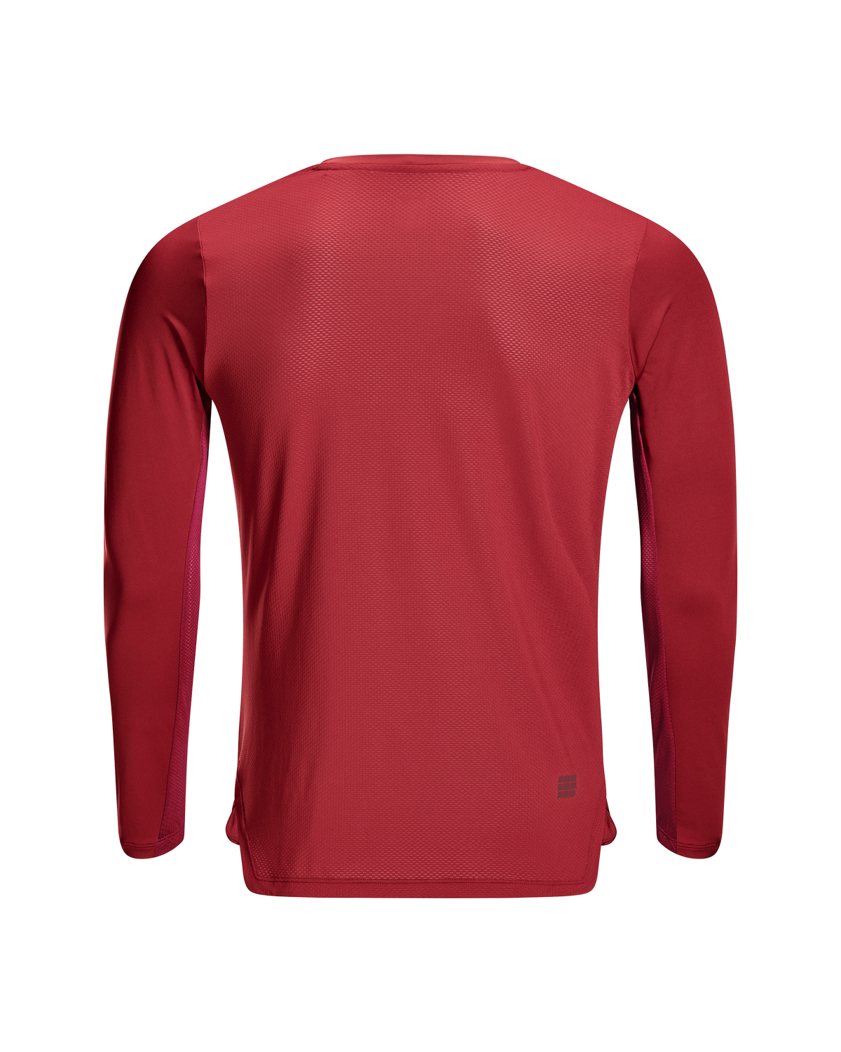 The Run Long Sleeve Shirt, Men, Crimson