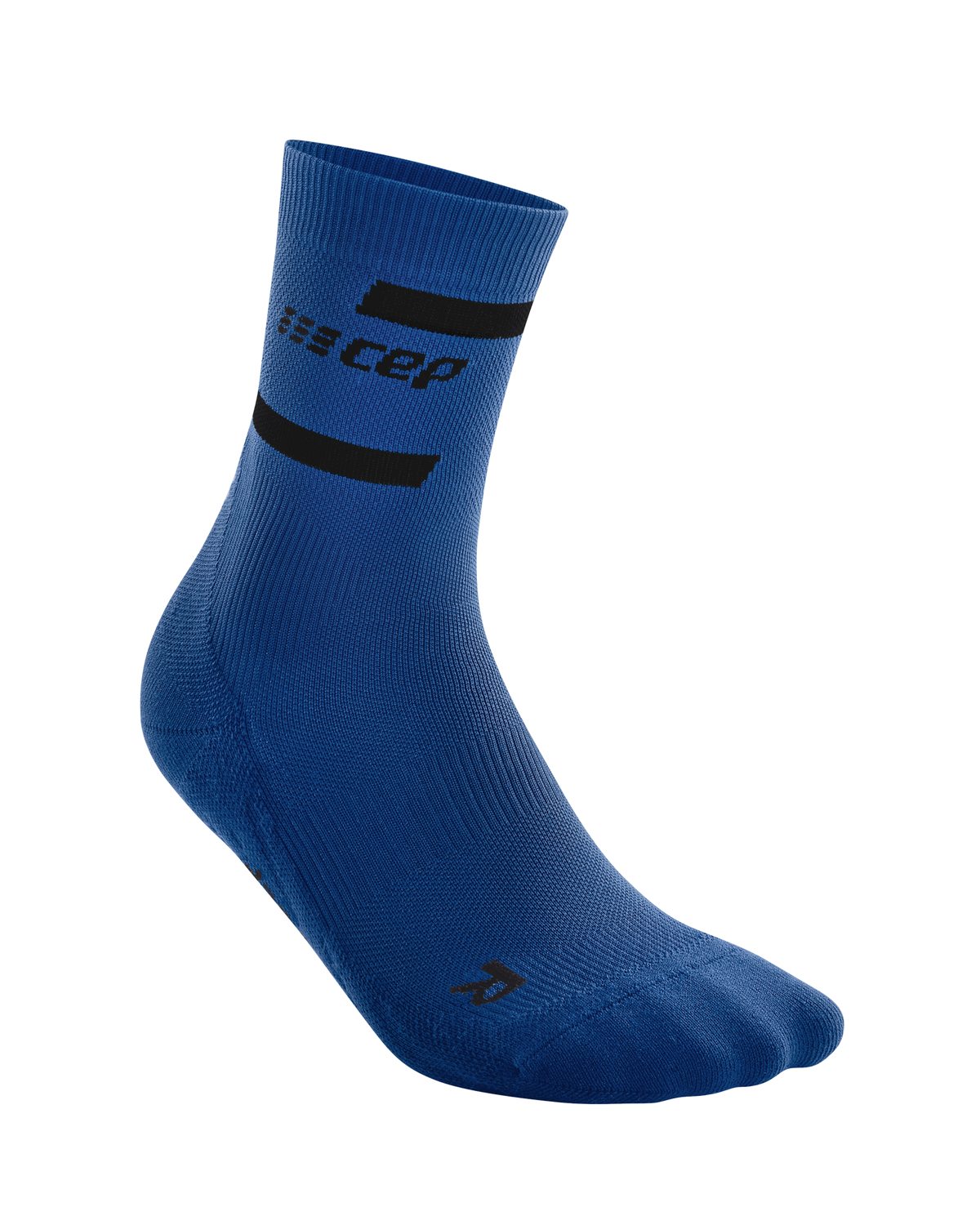 The Run Compression Mid Cut Socks 4.0, Men, Blue/Black