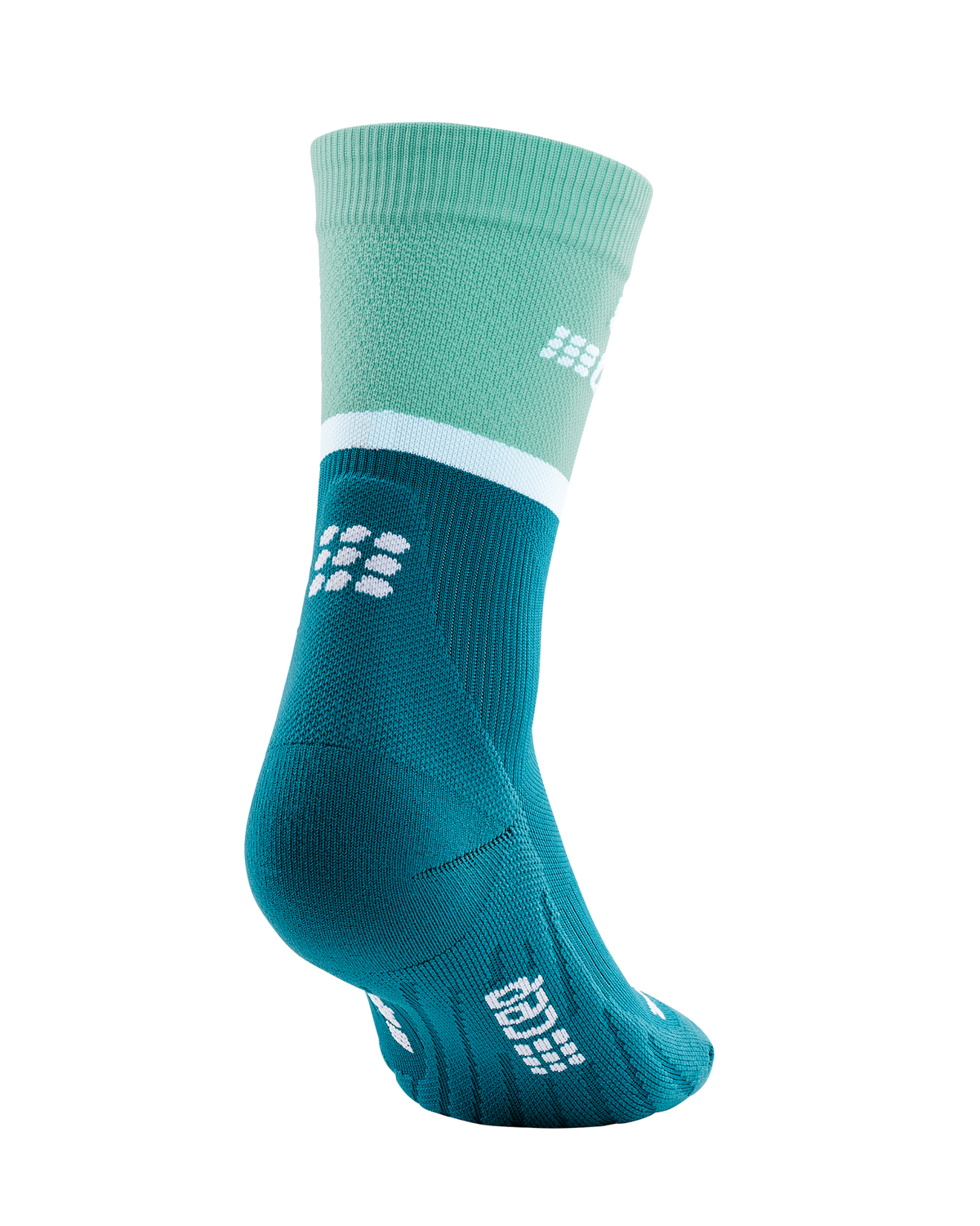 The Run Compression Mid Cut Socks 4.0, Men, Ocean/Petrol