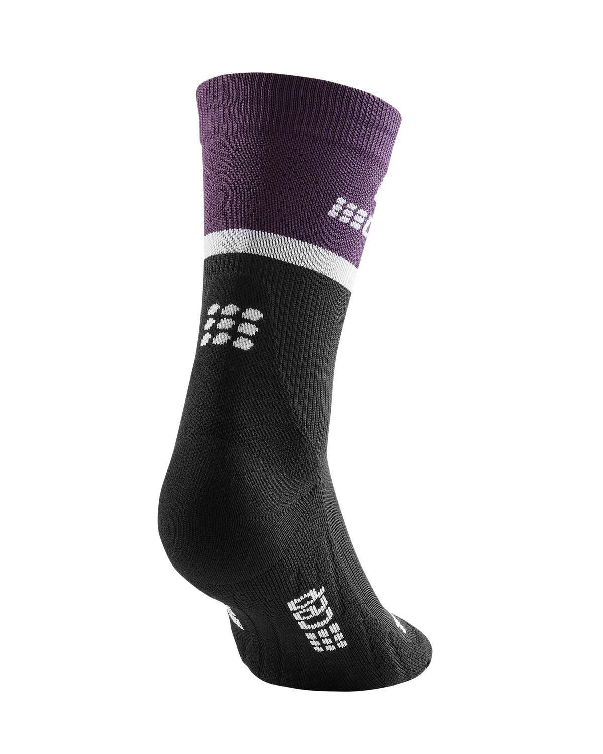 The Run Compression Mid Cut Socks 4.0, Men, Violet/Black
