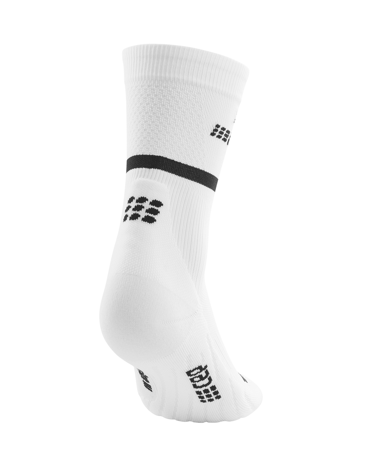 The Run Compression Mid Cut Socks 4.0, Men, White