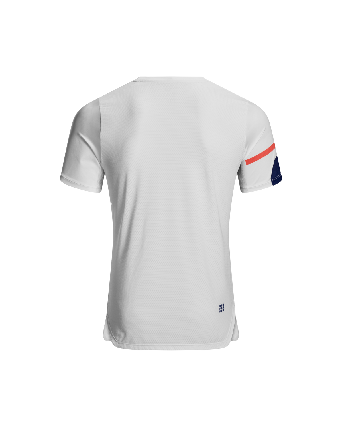 The Run Short Sleeve Shirt, Men, White Multi