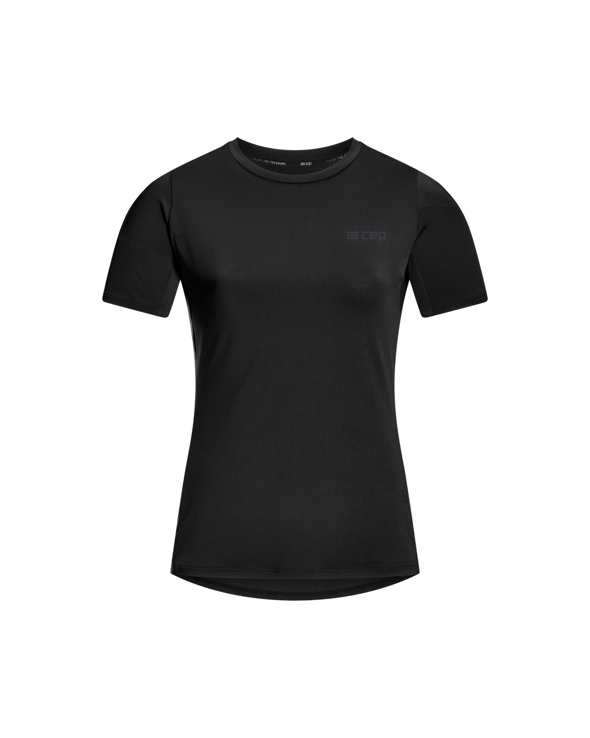 The Run Short Sleeve Shirt, Women, Black