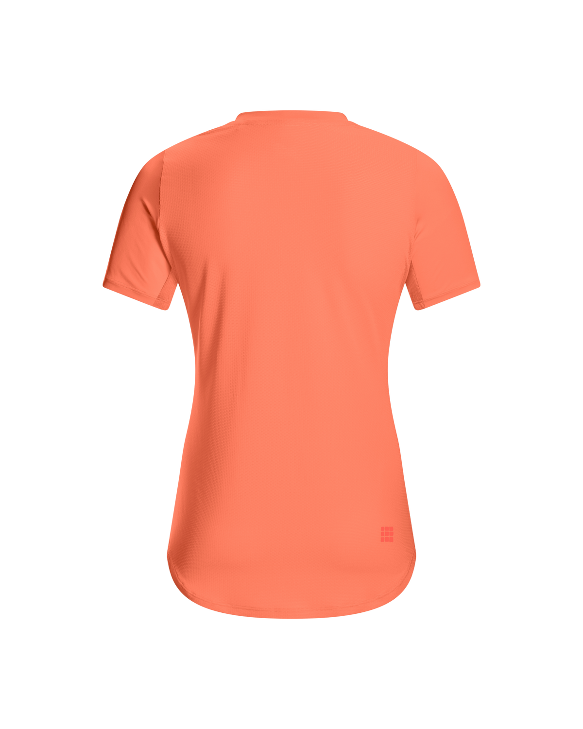 The Run Short Sleeve Shirt, Women, Coral