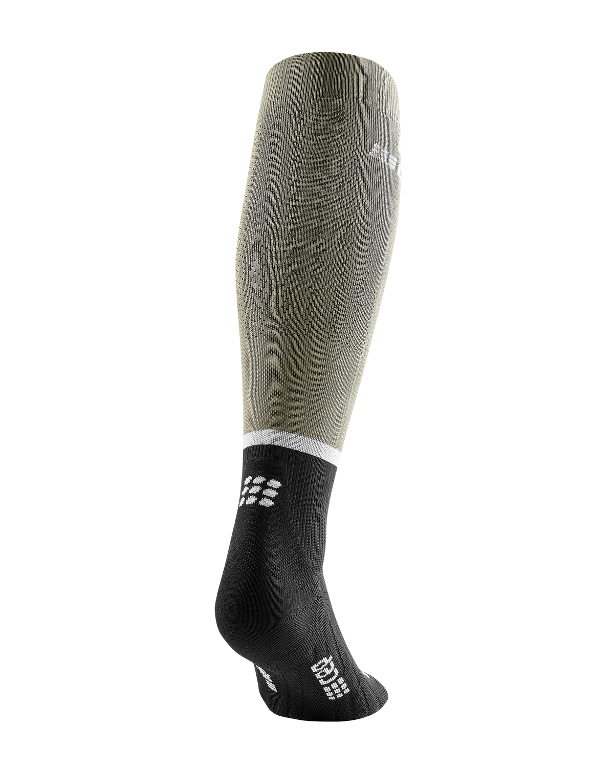 The Run Compression Tall Socks 4.0, Men, Olive/Black