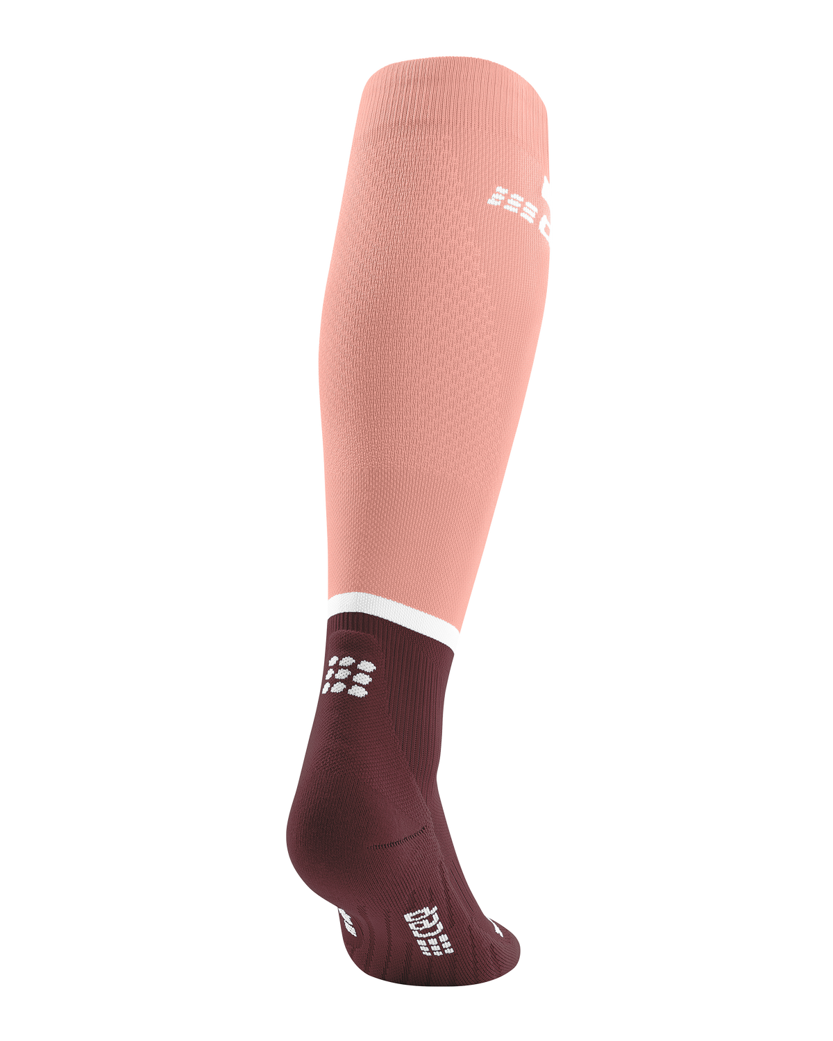 The Run Compression Tall Socks 4.0, Women, Rose/Dark Red