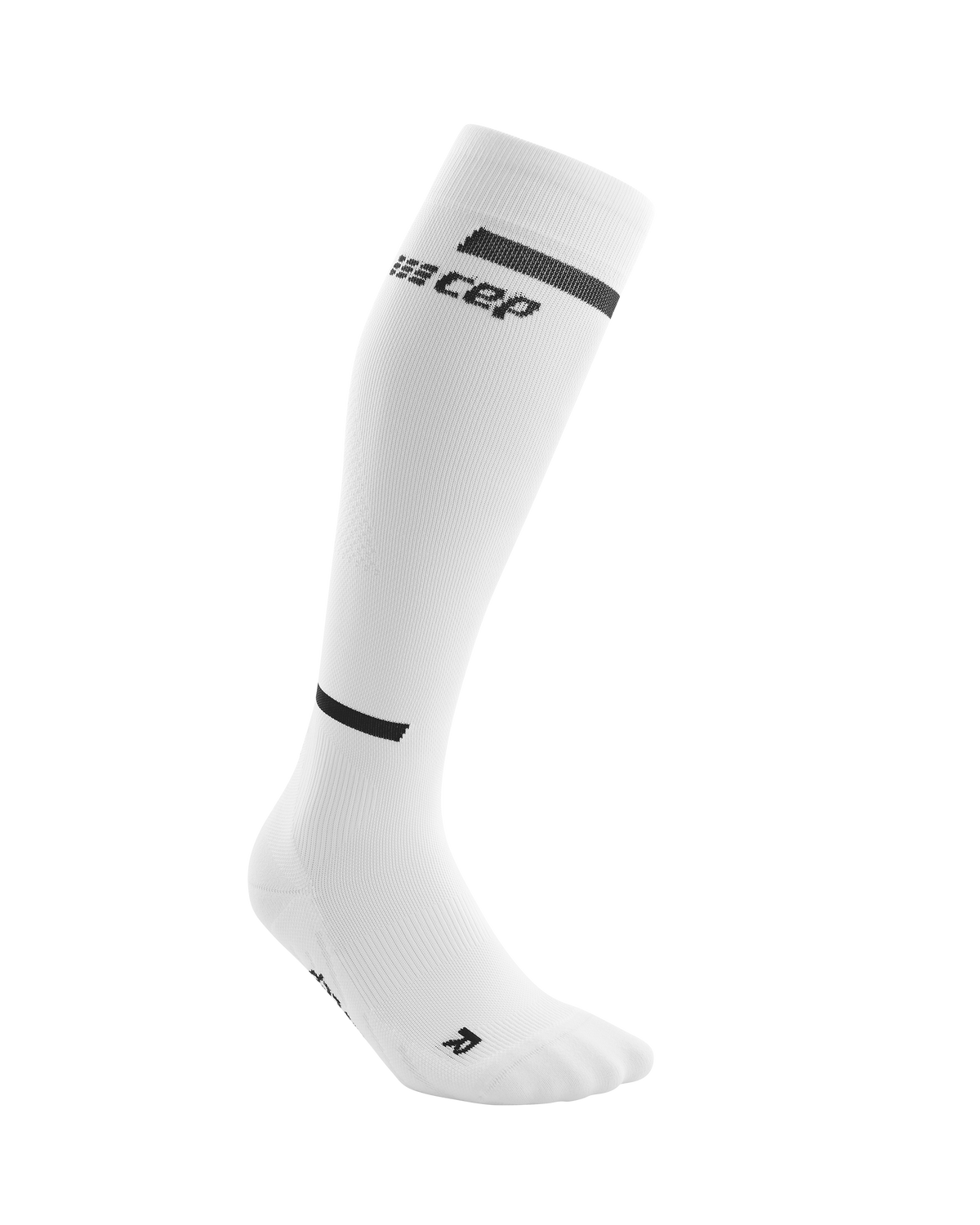 The Run Compression Tall Socks 4.0, Men, White/Black
