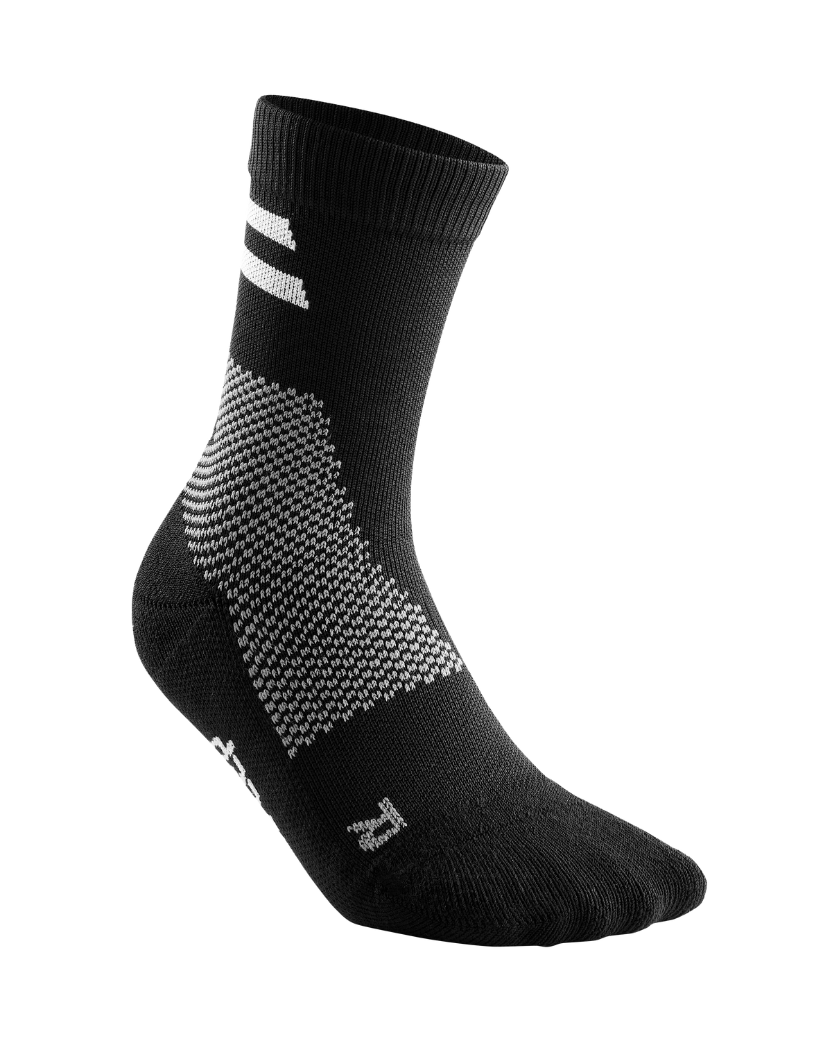 Training Mid Cut Compression Socks, Women, Black Training