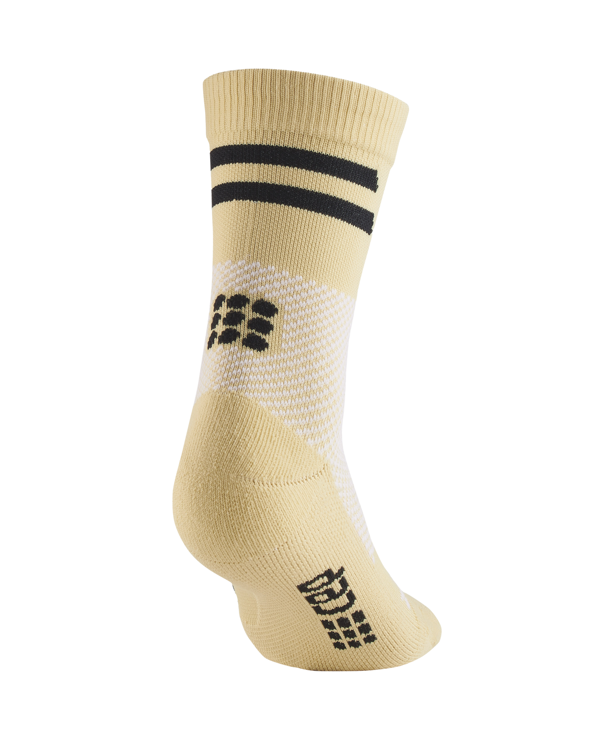 Training Mid Cut Compression Socks, Women, Sand Training