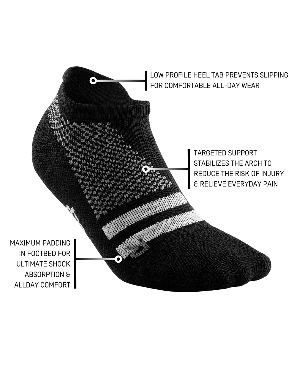 Training No Show Socks, Women