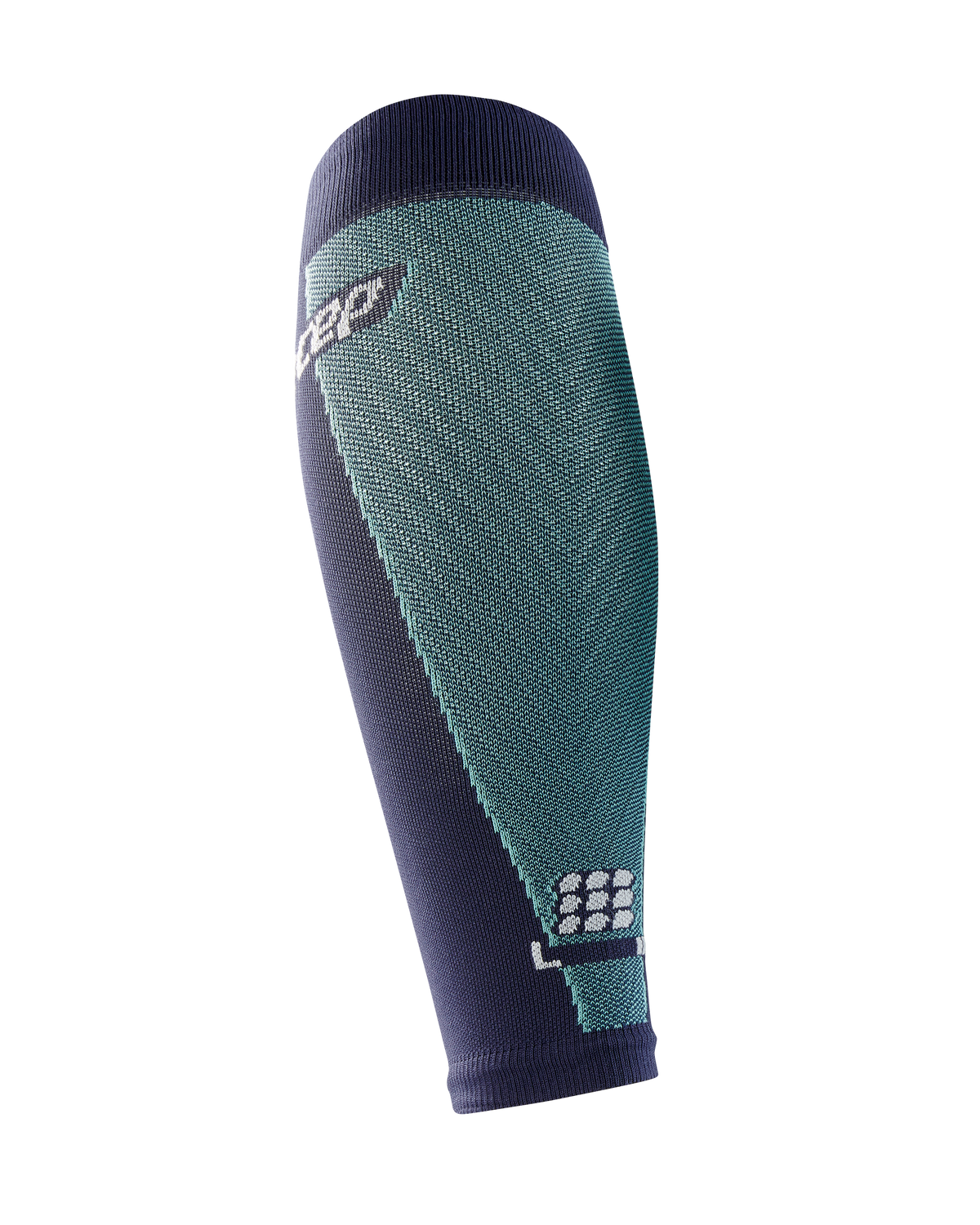 Ultralight Compression Calf Sleeves, Women, Ultralight Navy/Light Blue