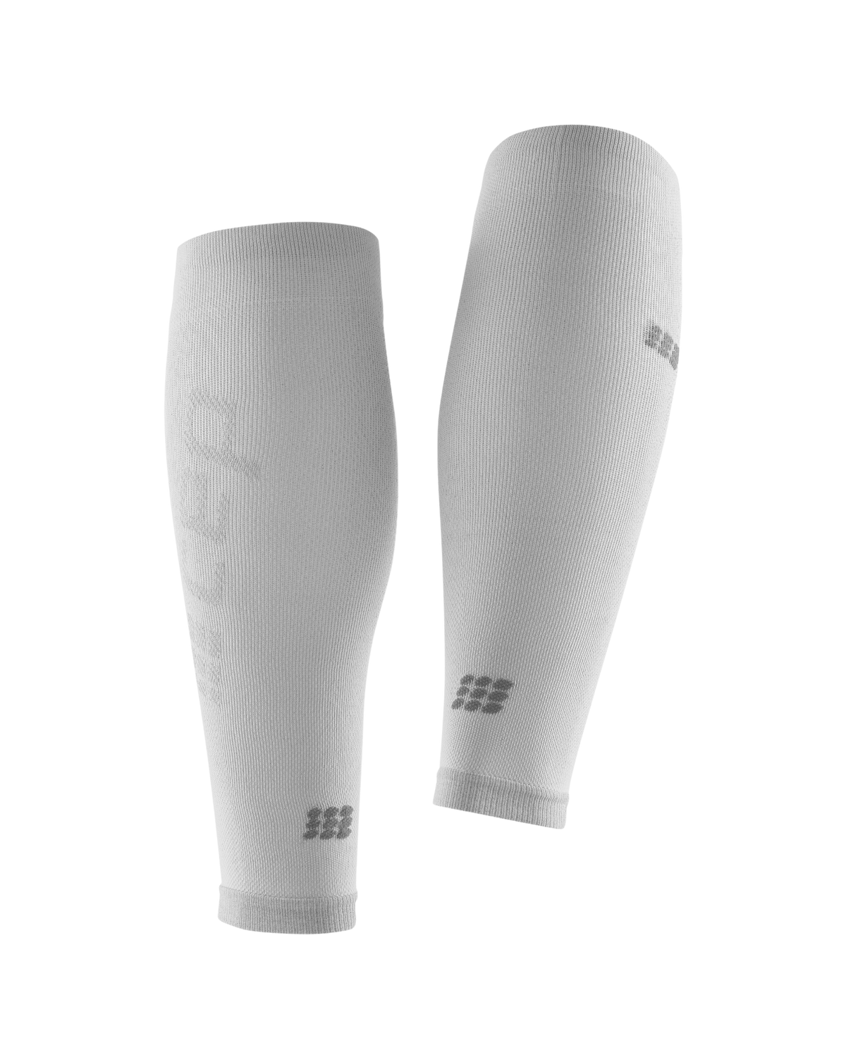 Ultralight Compression Calf Sleeves, Women, Carbon White