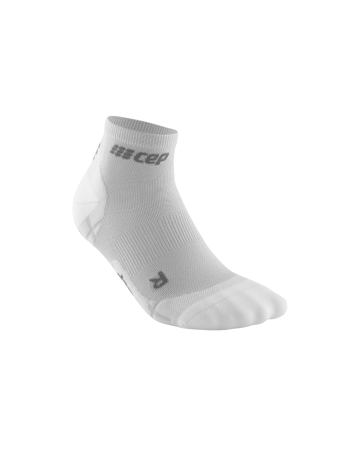 Ultralight Low Cut Compression Socks, Men, Carbon White
