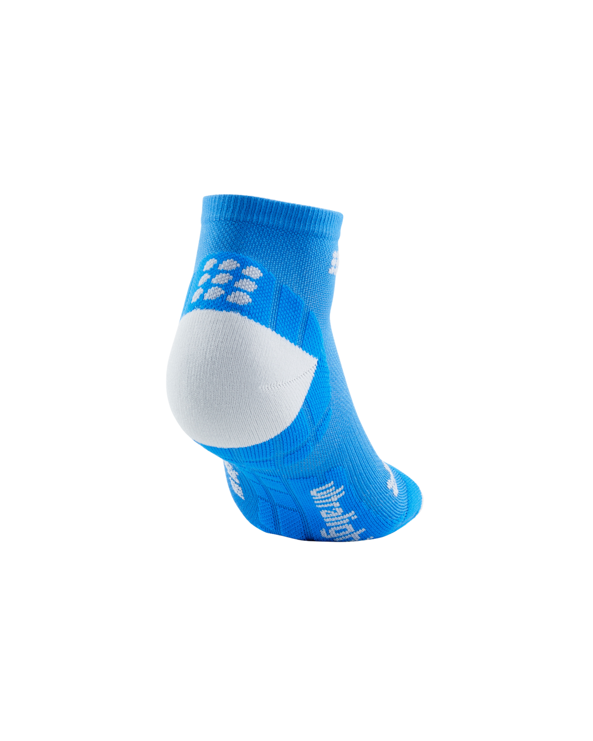 Ultralight Low Cut Compression Socks, Women, Electric Blue/Light Grey