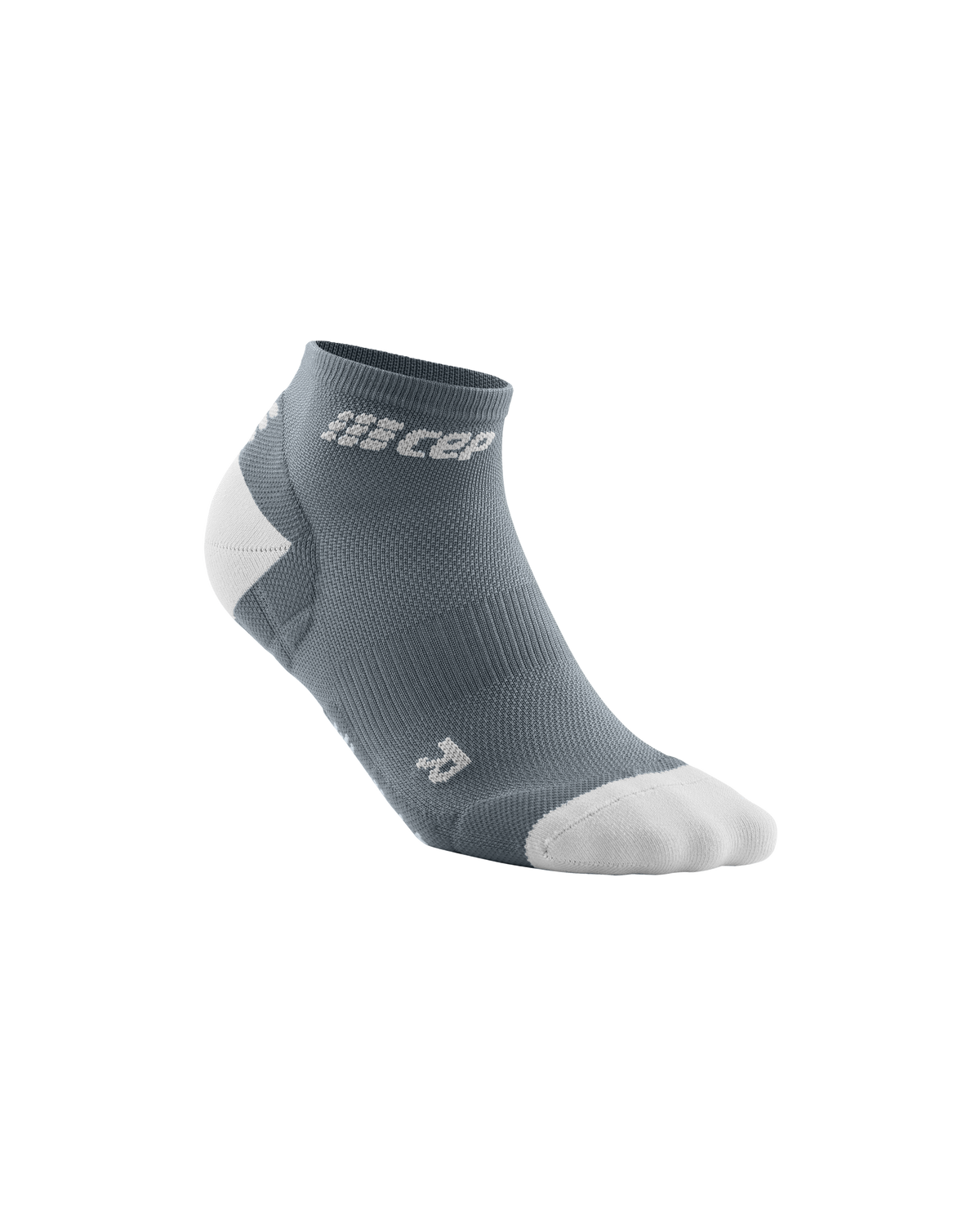 Ultralight Low Cut Compression Socks, Men, Grey/Light Grey