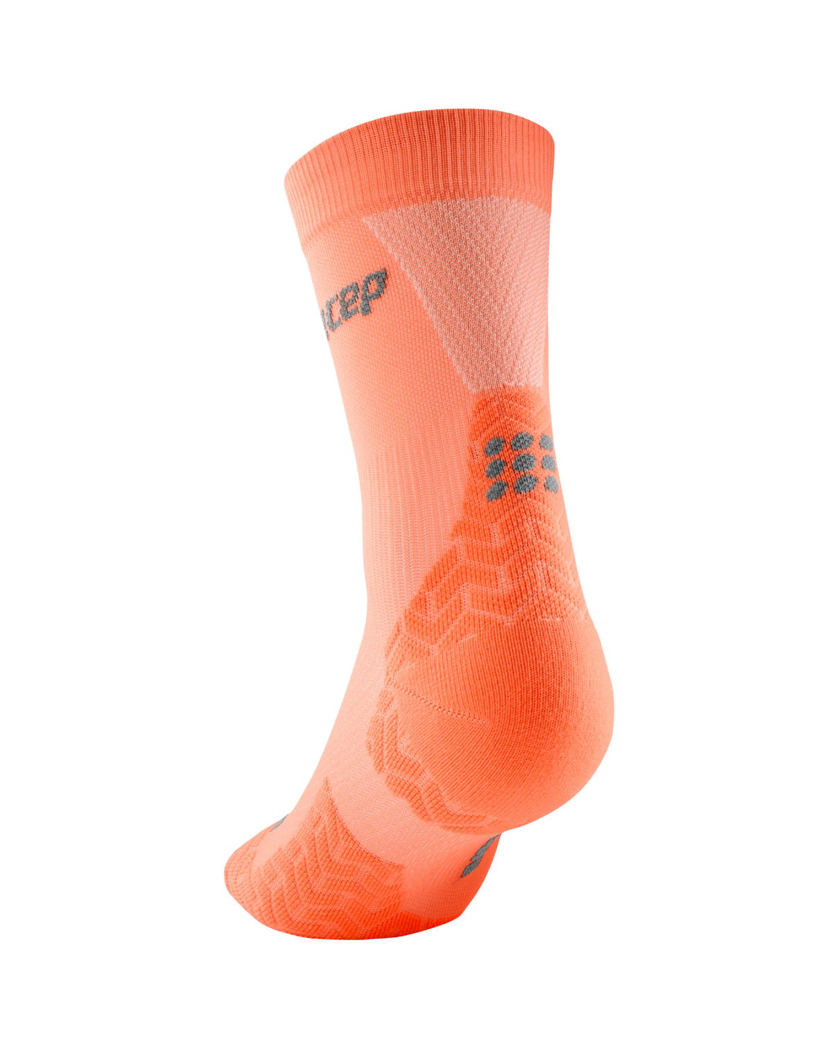 Ultralight Mid Cut Compression Socks, Women, Ultralight Coral/Cream