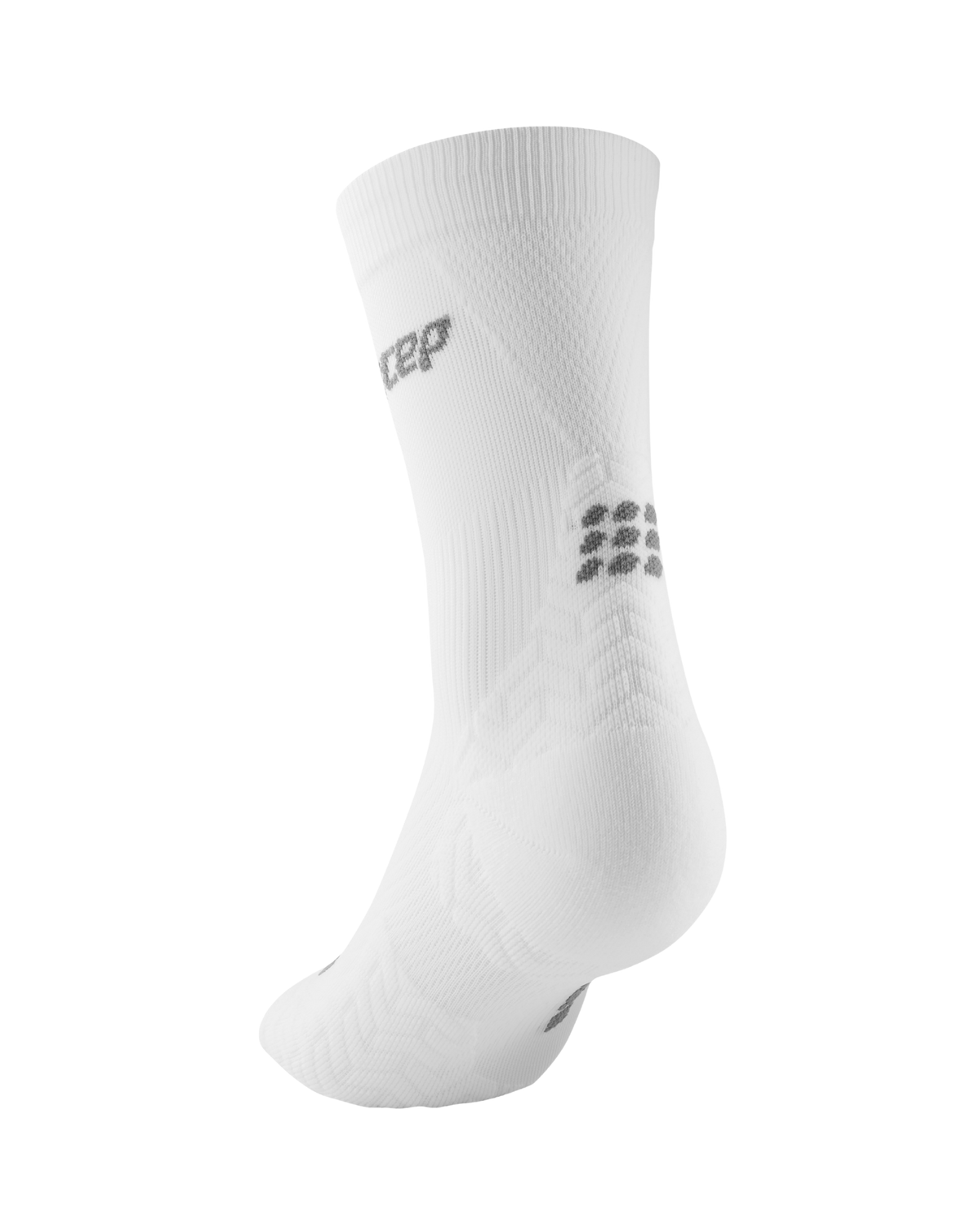 Ultralight Mid Cut Compression Socks, Women, Ultralight White