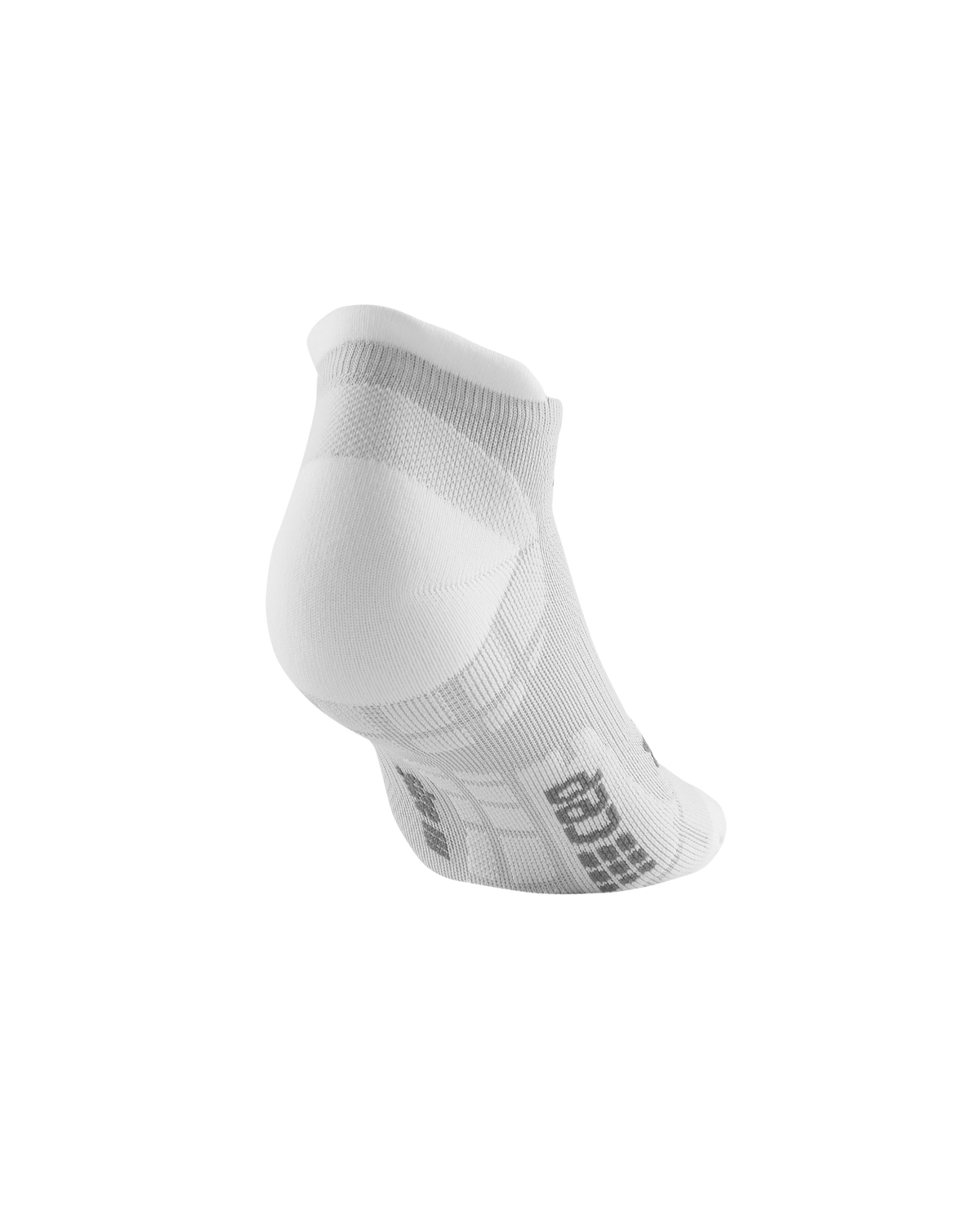 Ultralight No Show Compression Socks, Men, Carbon White