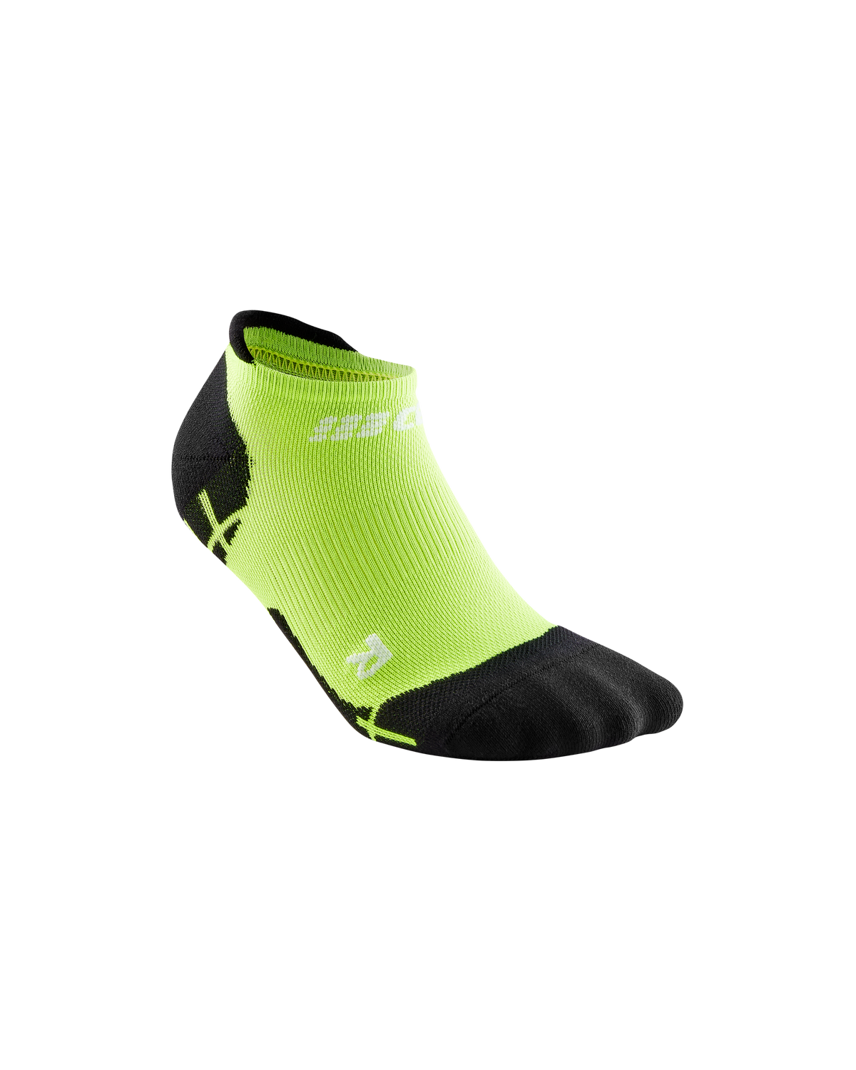 Ultralight No Show Compression Socks, Men, Flash Green