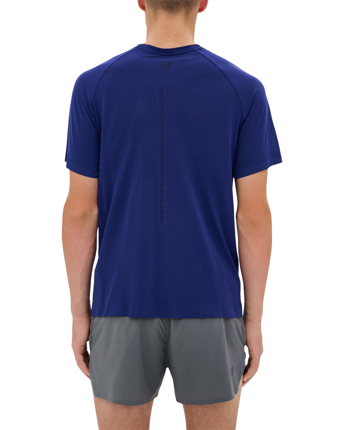 Ultralight Seamless Short Sleeve Shirt, Men, Blue