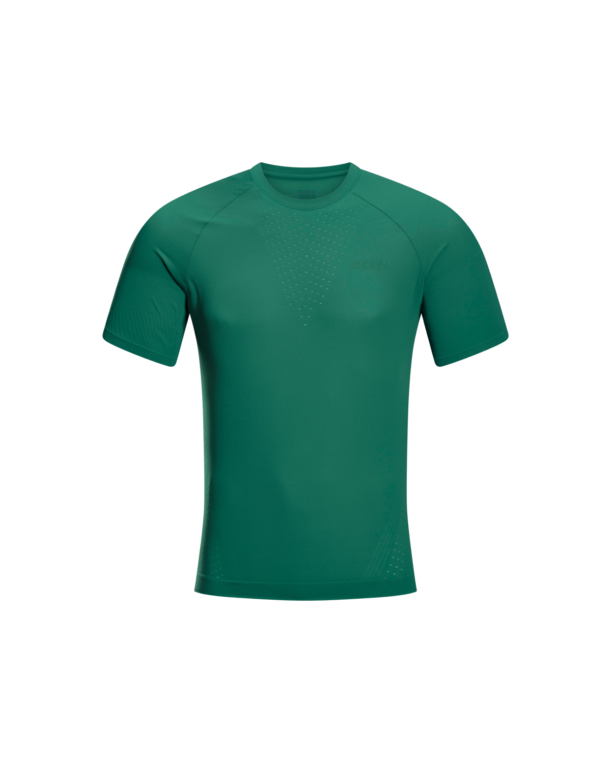 Ultralight Seamless Short Sleeve Shirt, Men, Forest Green