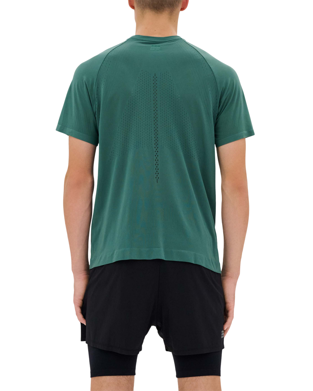 Ultralight Seamless Short Sleeve Shirt, Men, Forest Green