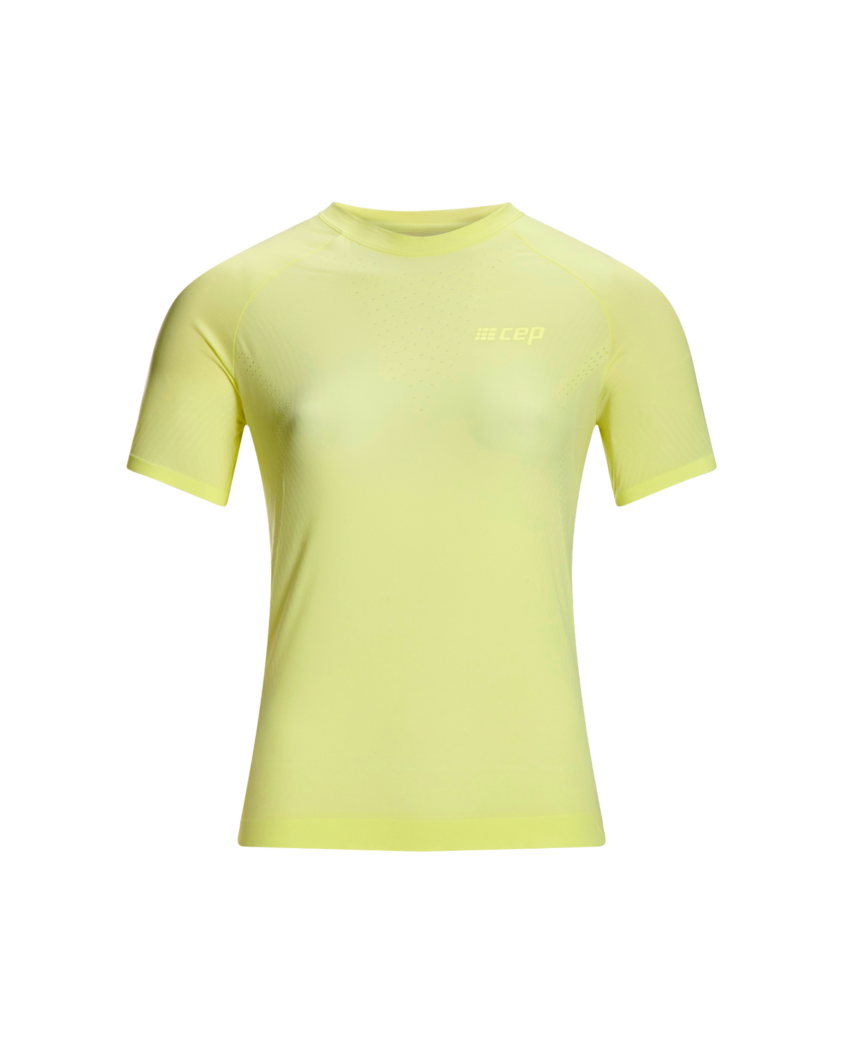 Ultralight Seamless Short Sleeve Shirt, Women, Lime