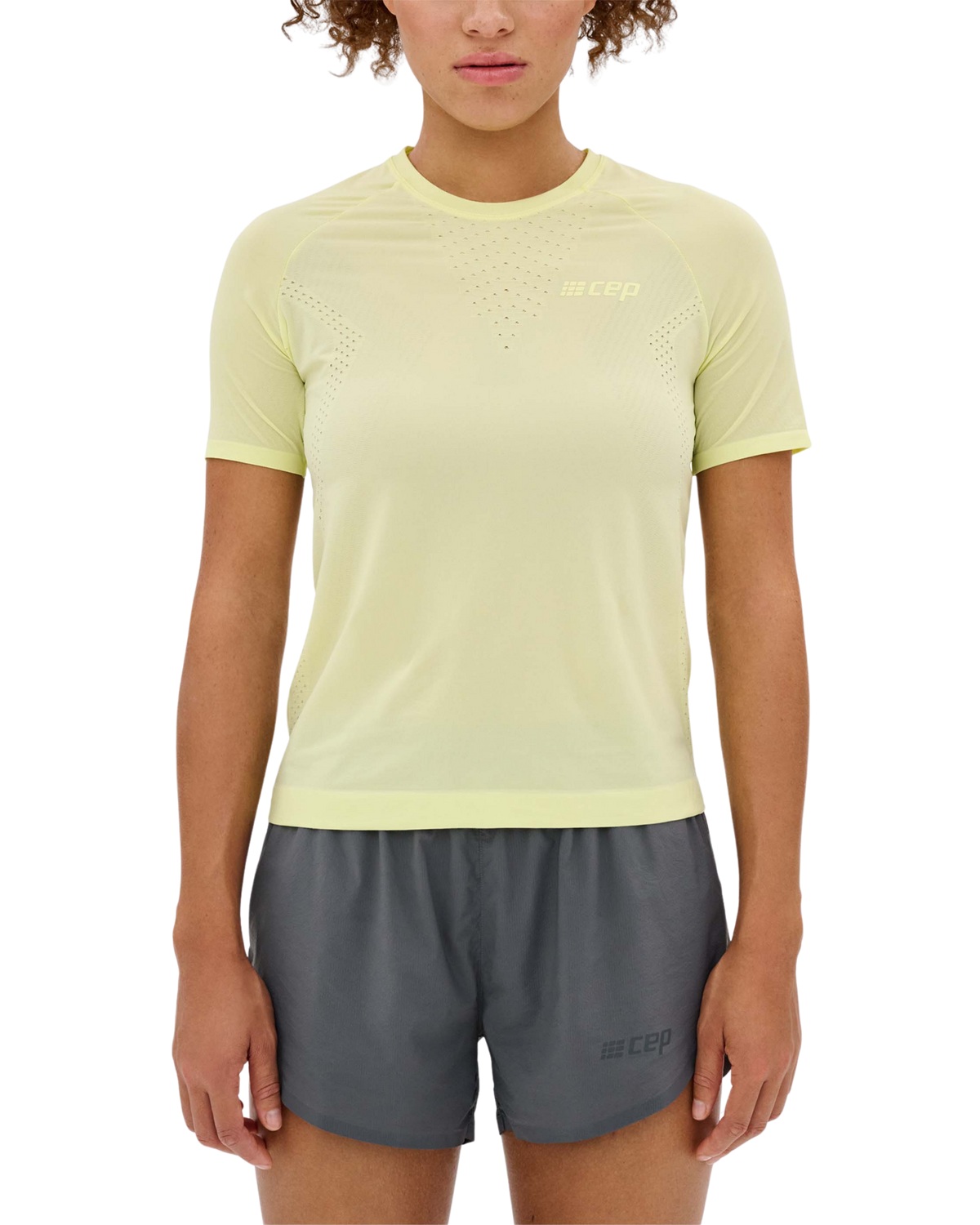 Ultralight Seamless Short Sleeve Shirt, Women, Lime