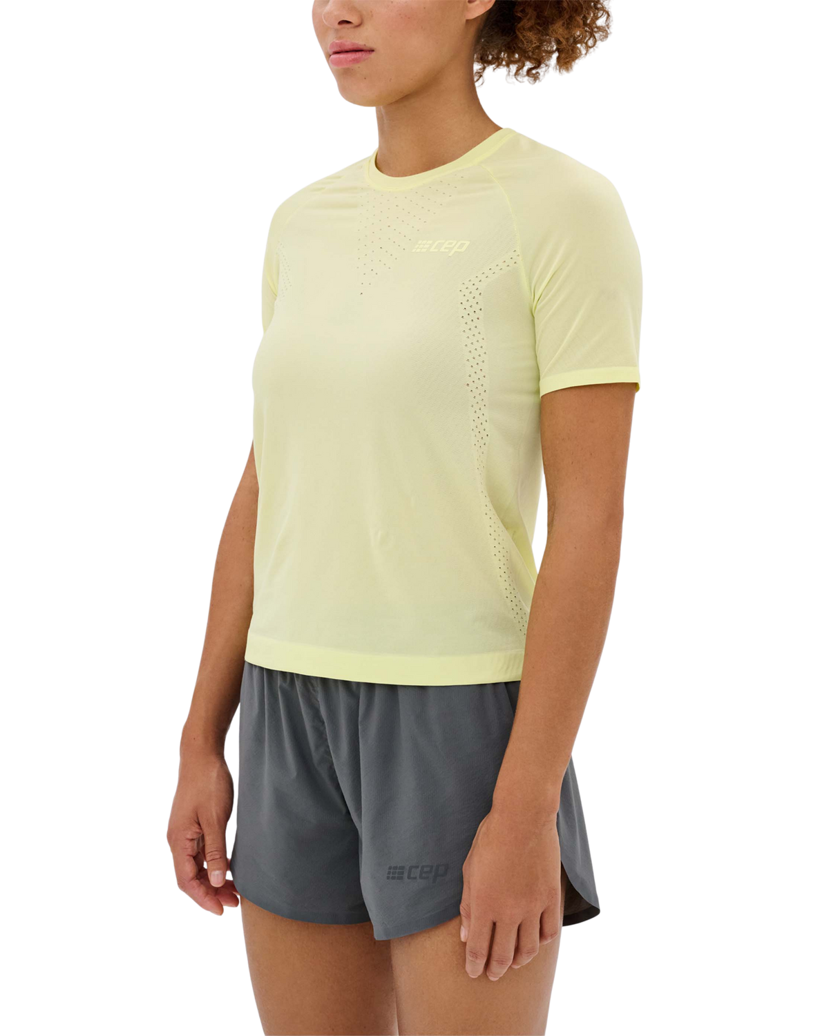 Ultralight Seamless Short Sleeve Shirt, Women, Lime
