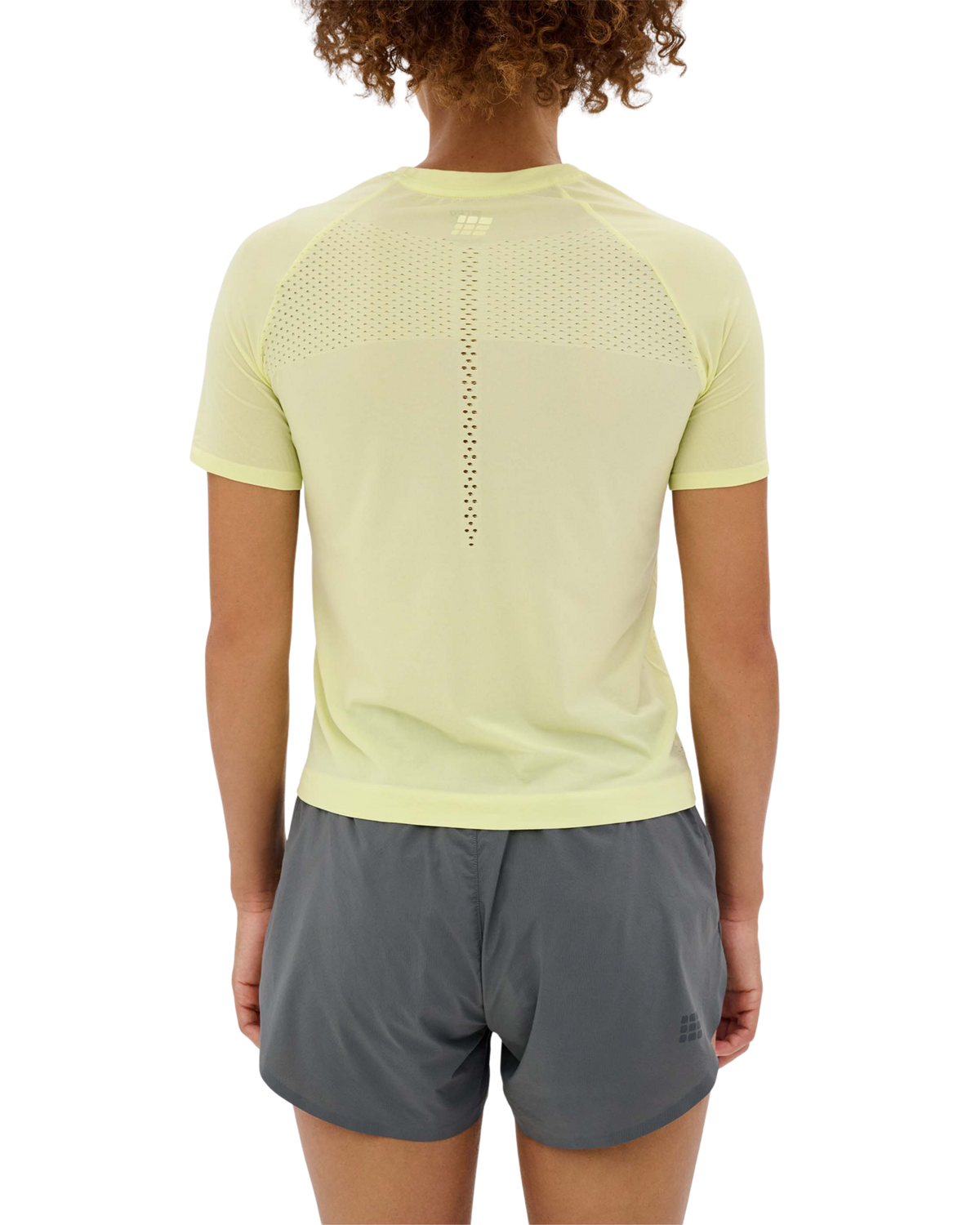 Ultralight Seamless Short Sleeve Shirt, Women, Lime