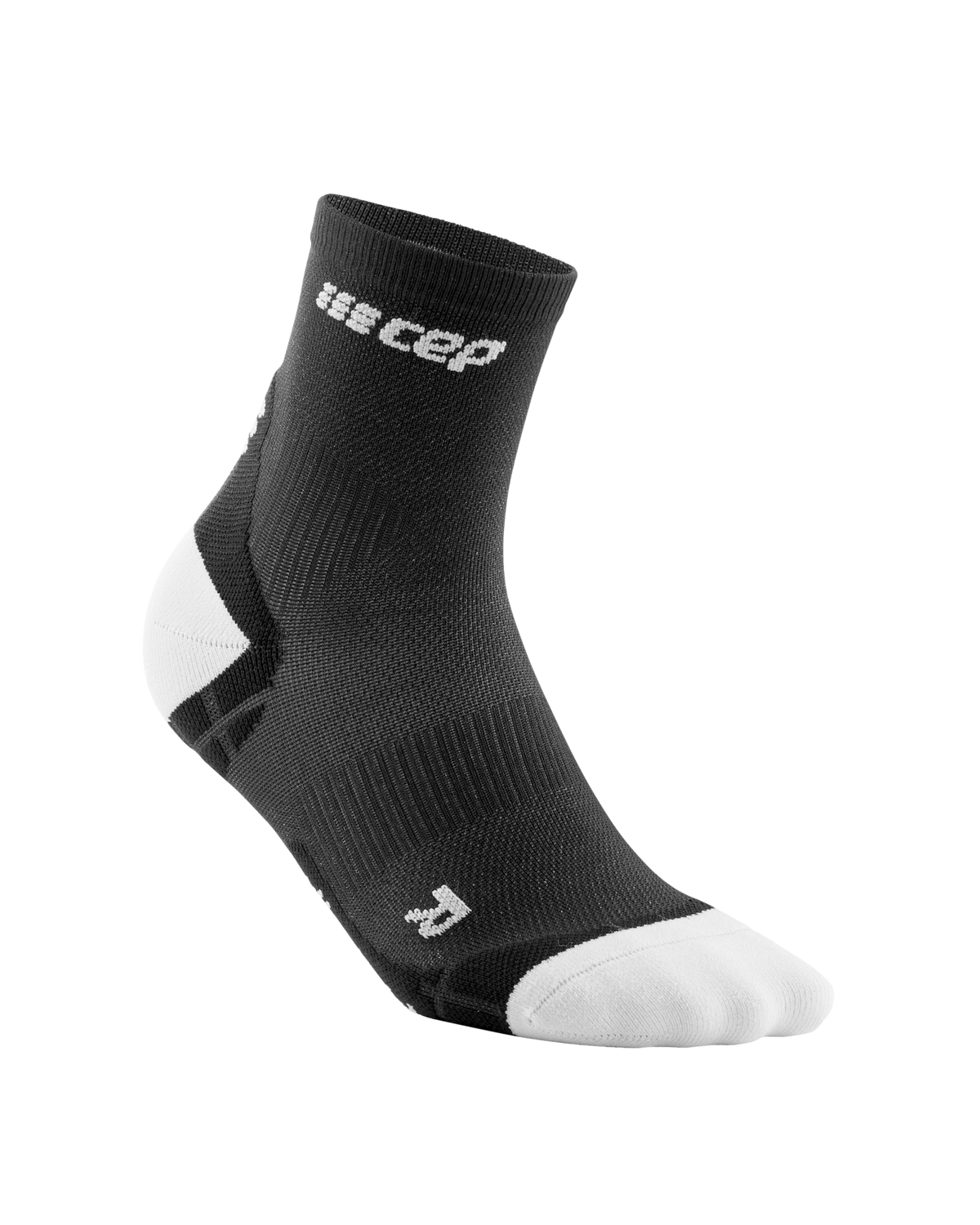 Ultralight Short Compression Socks, Men, Black/Light Grey