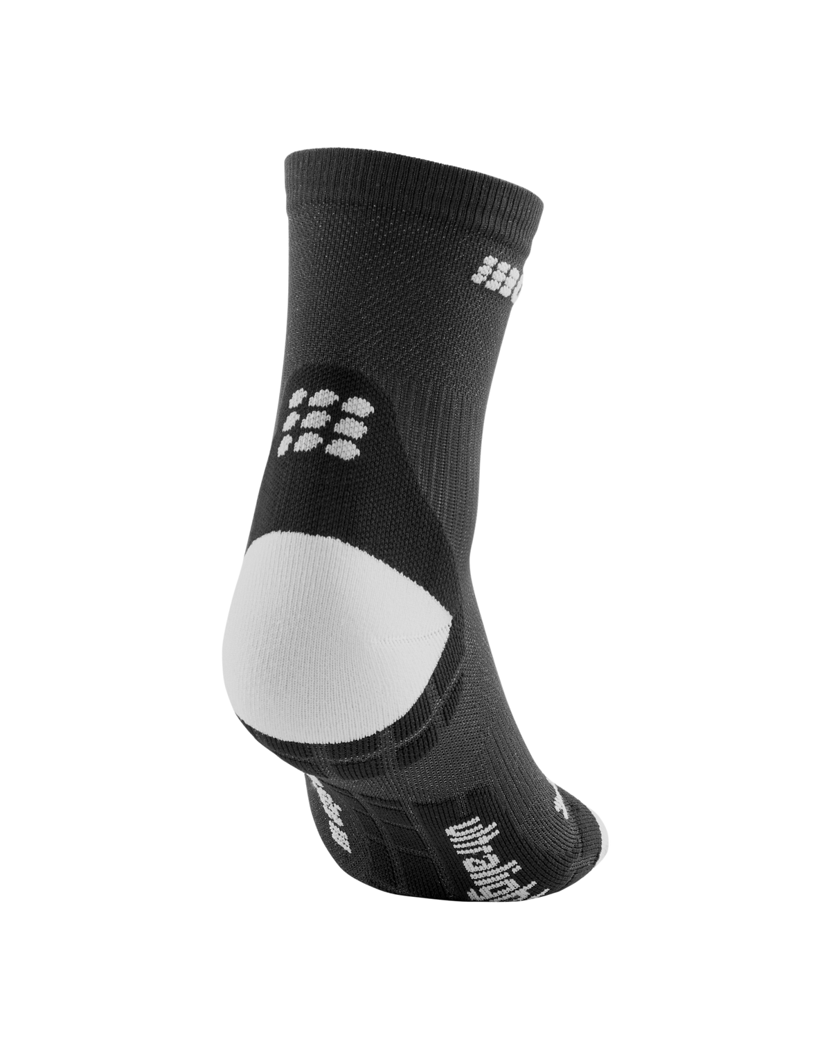 Ultralight Short Compression Socks, Men, Black/Light Grey
