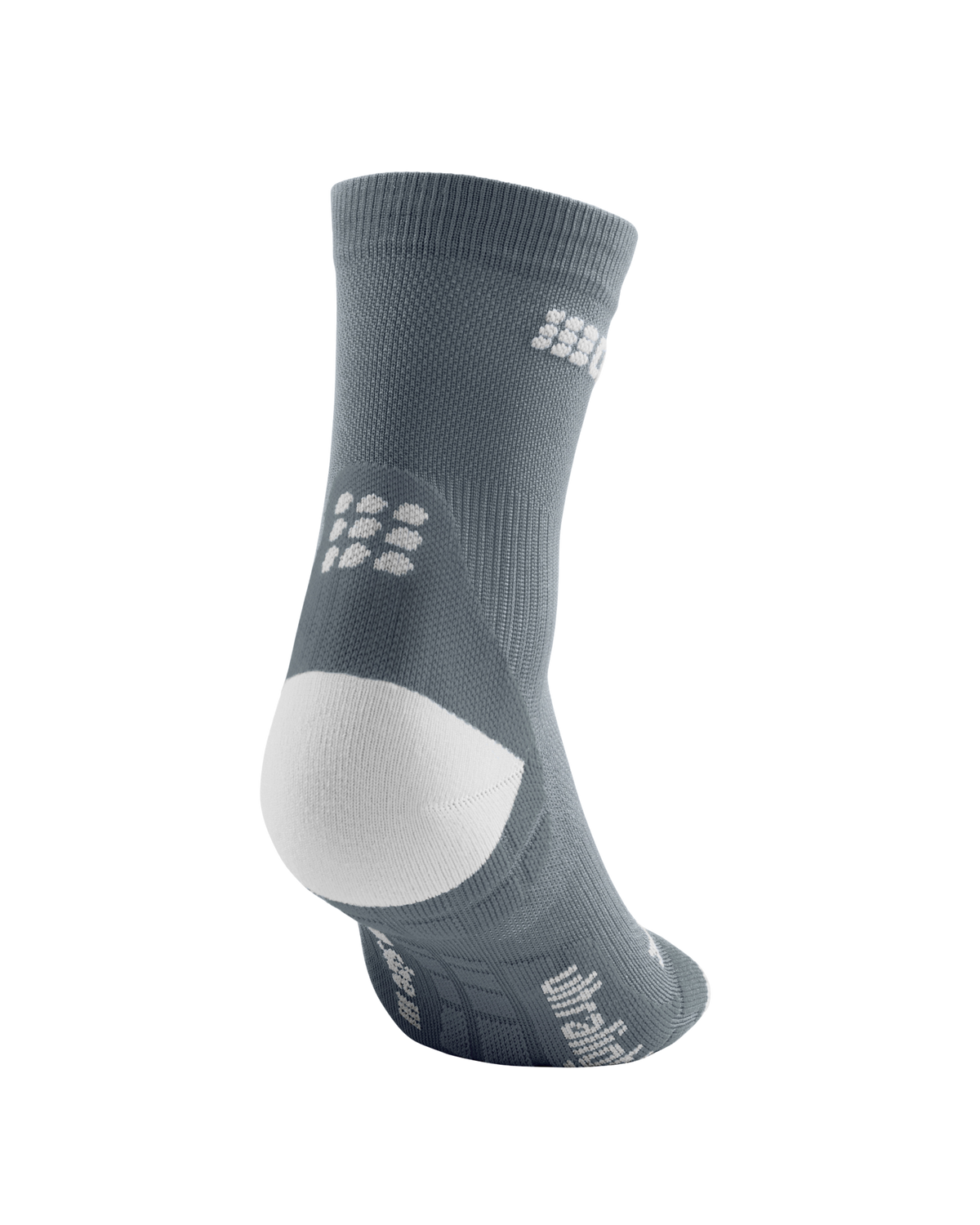 Ultralight Short Compression Socks, Men, Grey/Light Grey